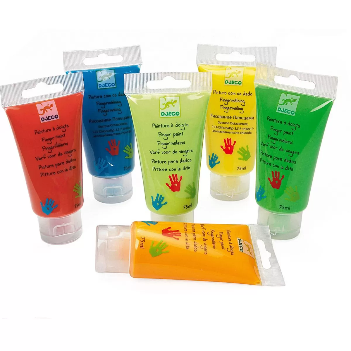 Édition Limitée Djeco - Coffret Créatif 6 Flacons de Gouache Sensorielle (Promo Exclusive)