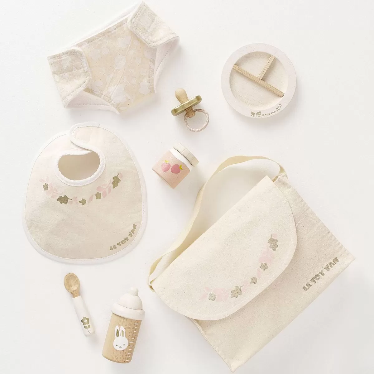 Adorables Accessoires de Poupée Le Toy Van - Collection Soldes Exclusives 

(Jeu Complet de Miniatures pour Maison de Poupées - Matériaux Écologiques)