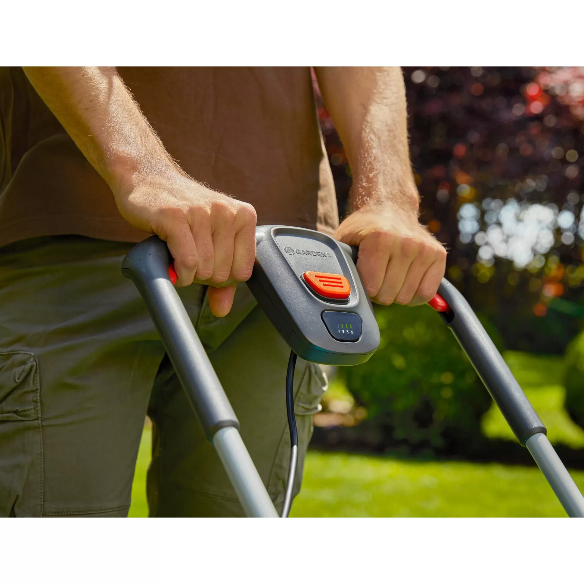 Tondeuse sans fil Gardena Powermax 32/36V P4A Solo - Coupe précise et autonomie longue durée pour jardin parfait
