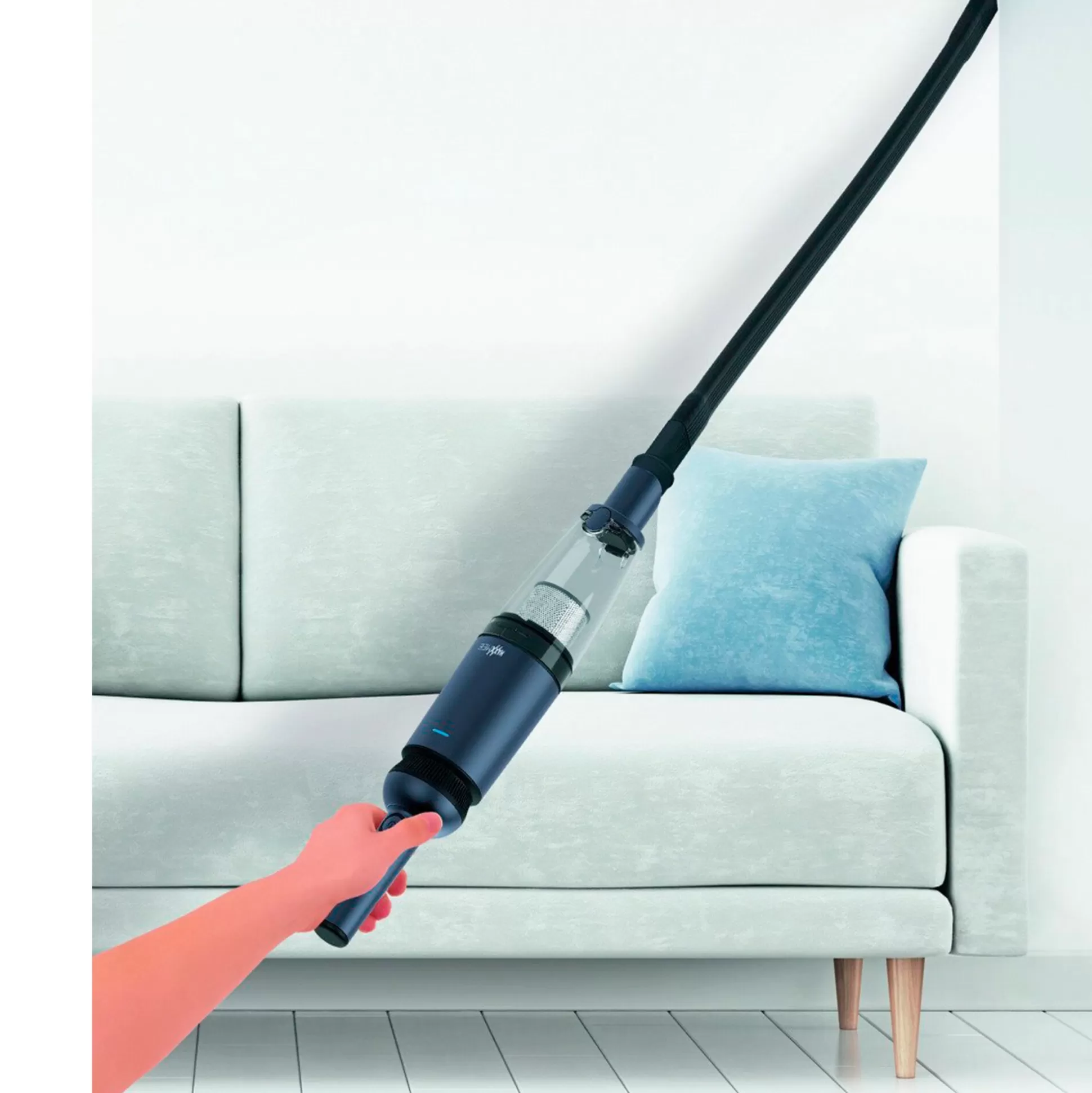 Maxxmee Aspirateur Main Sans Fil - Puissant et Léger, Idéal pour un Nettoyage Rapide à Domicile