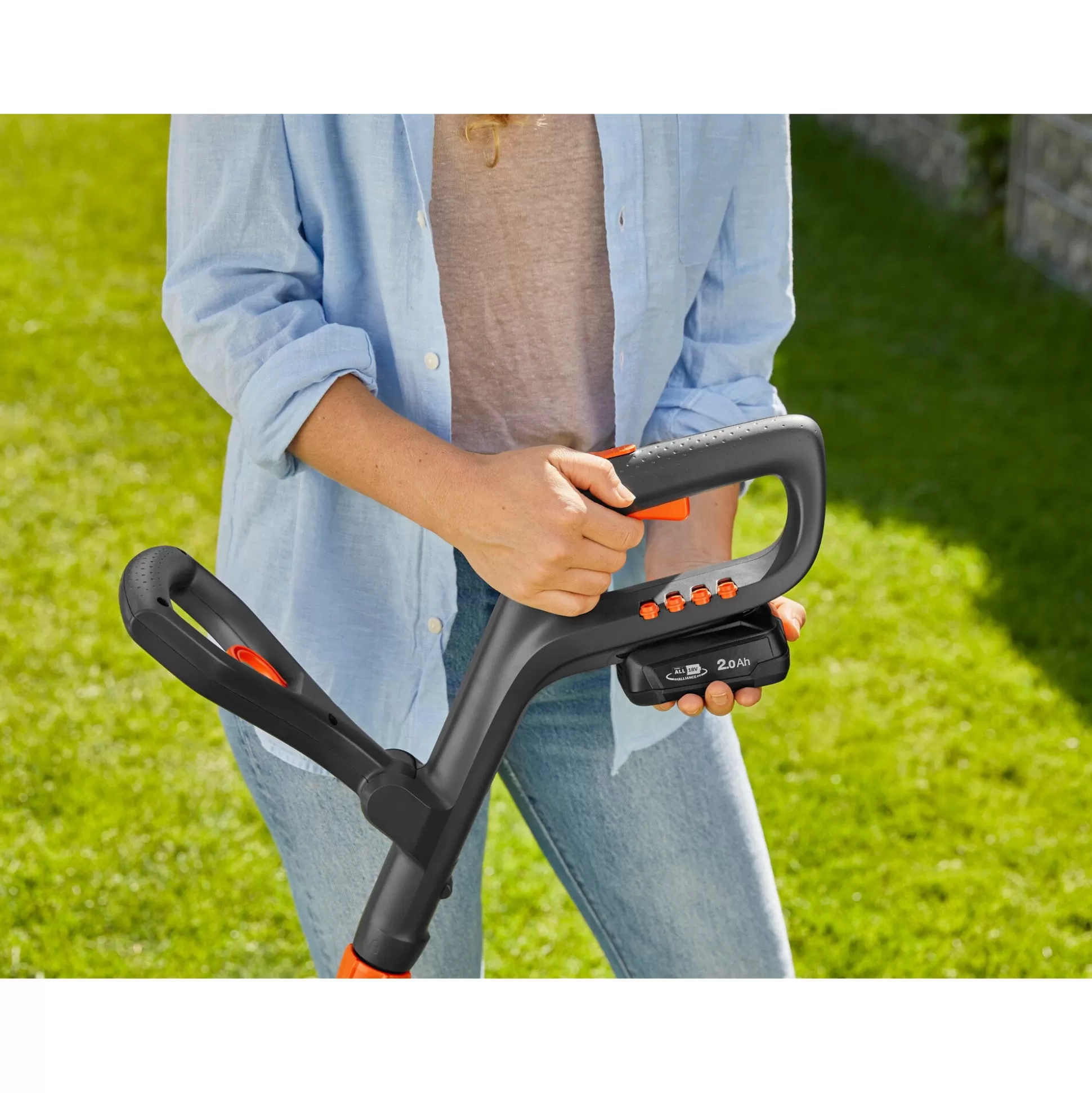 Taille-Bordures Sans Fil Gardena EasyCut 23V - Kit Prêt à l'Emploi avec Batterie incluse