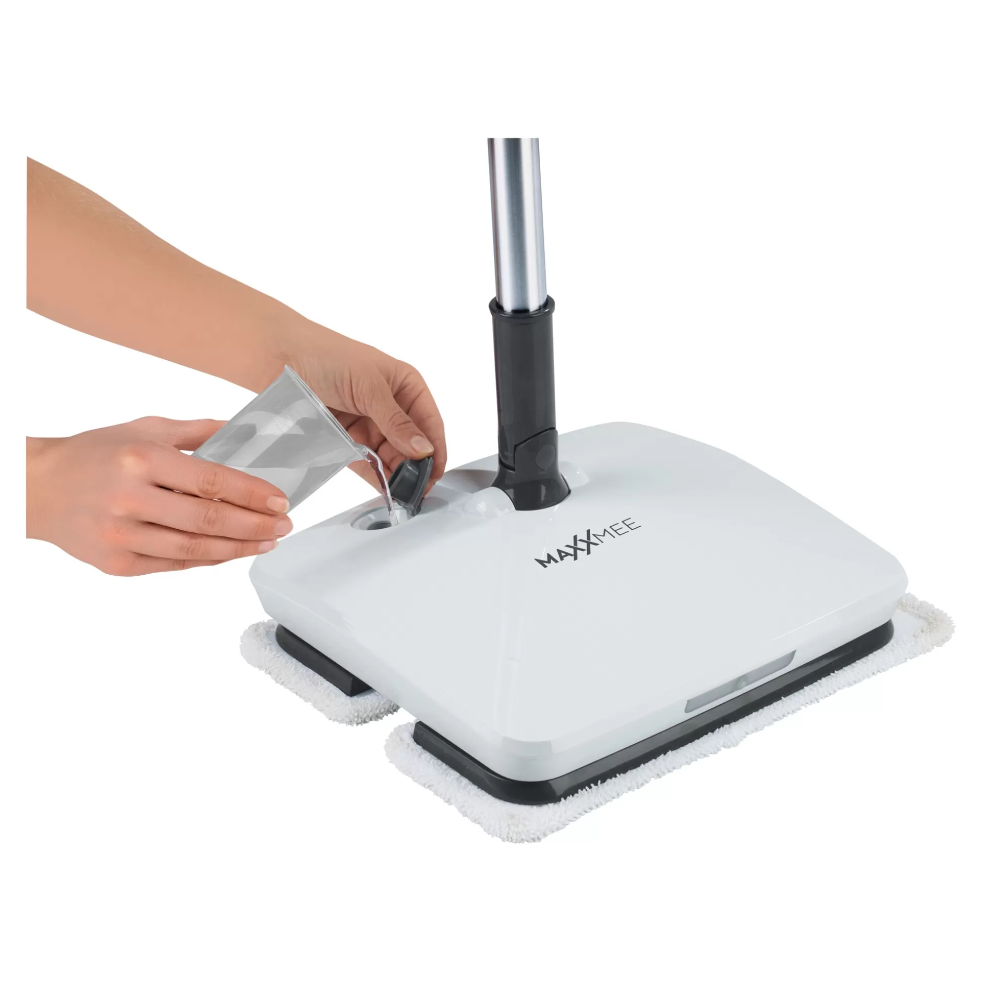 Découvrez le nettoyeur de sol sans fil Wissers Maxxmee - Fonctions vibration et pulvérisation intégrées pour un nettoyage approfondi