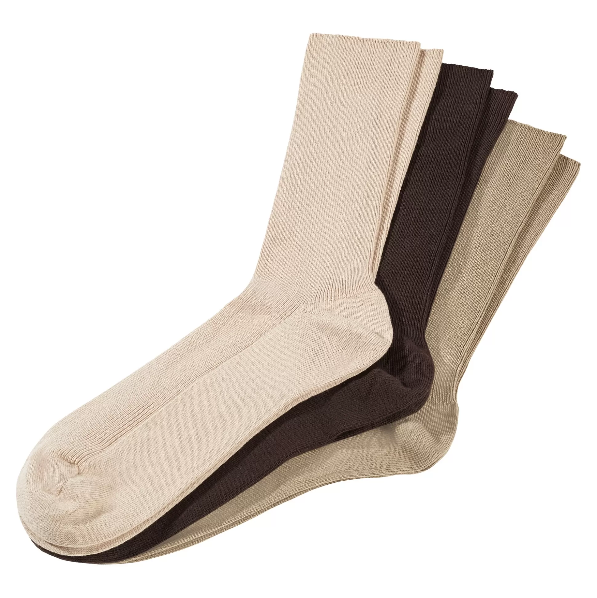 Chaussettes de Compression PantherSocks - Lot de 3 Confort Léger | Soutien Actif Respirant