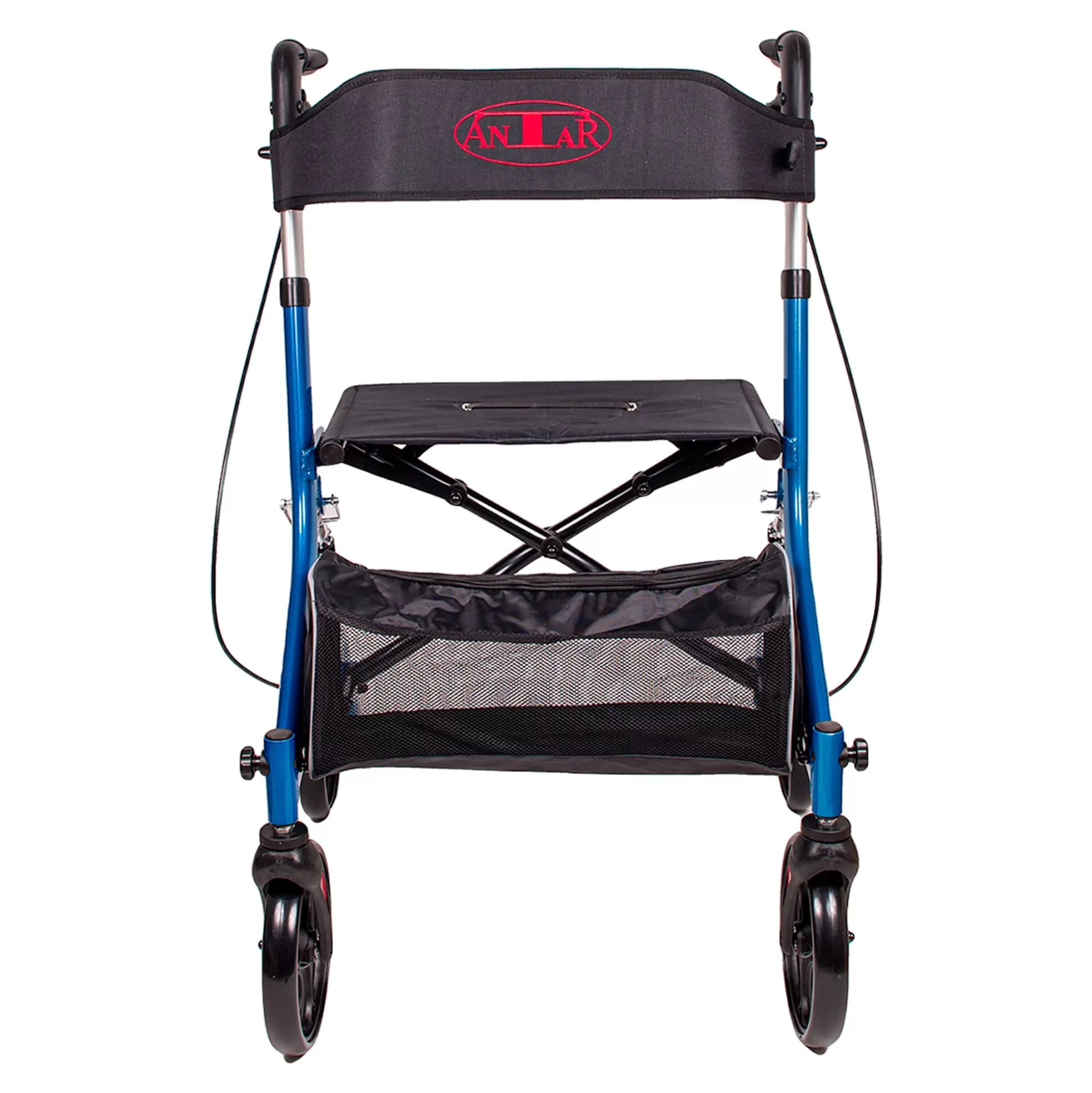 Rollator Antar en Aluminium Léger avec Système Anti-Chocs - Confort Optimal pour Vos Déplacements