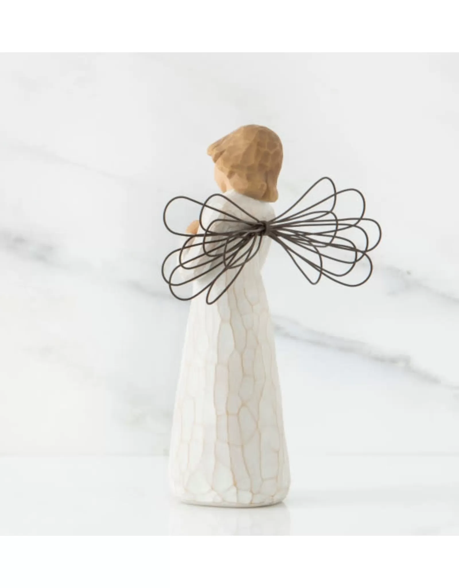 Ange Bienveillant Willow Tree - Figurine Apaisante en Résine Artistique