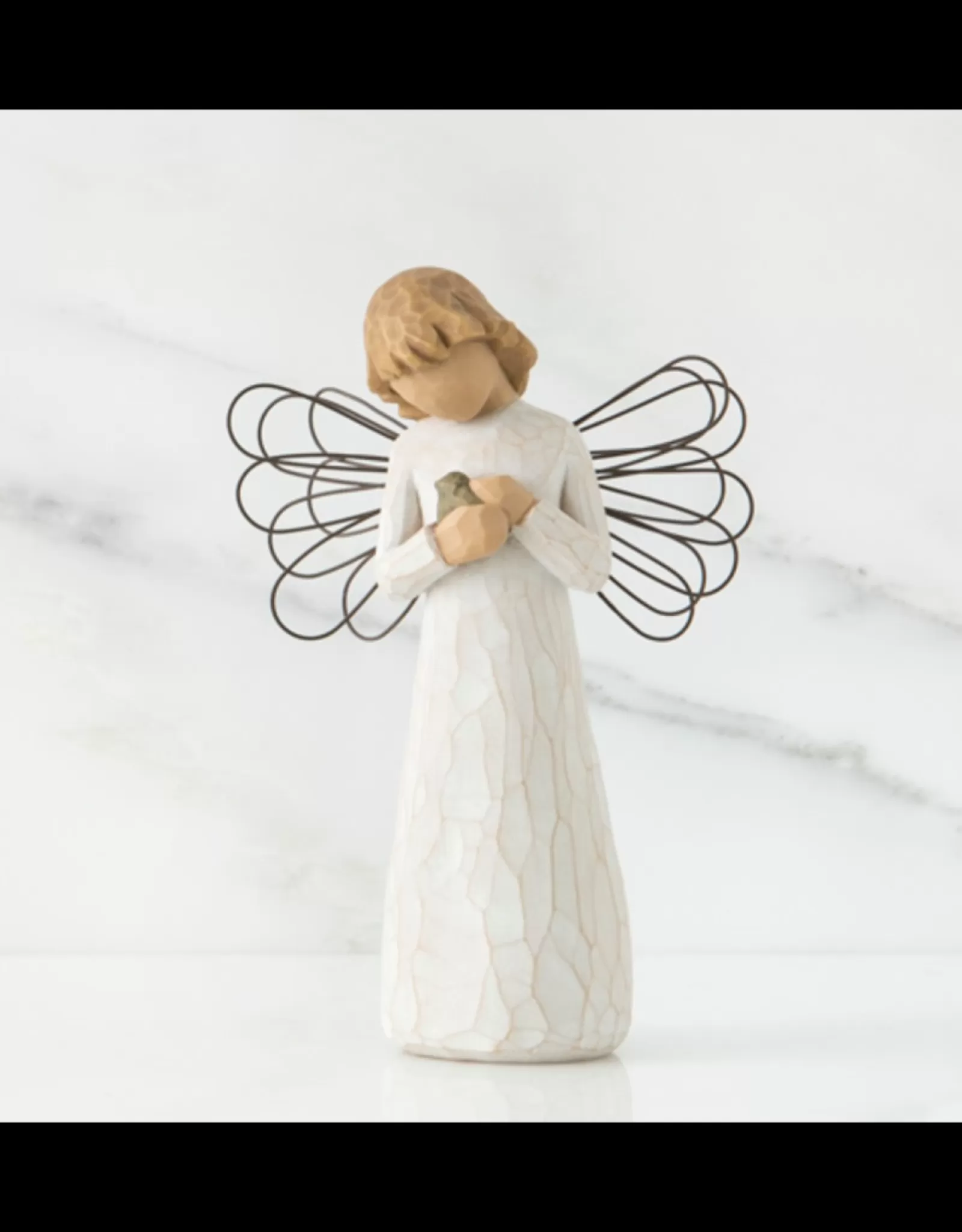 Ange Bienveillant Willow Tree - Figurine Apaisante en Résine Artistique