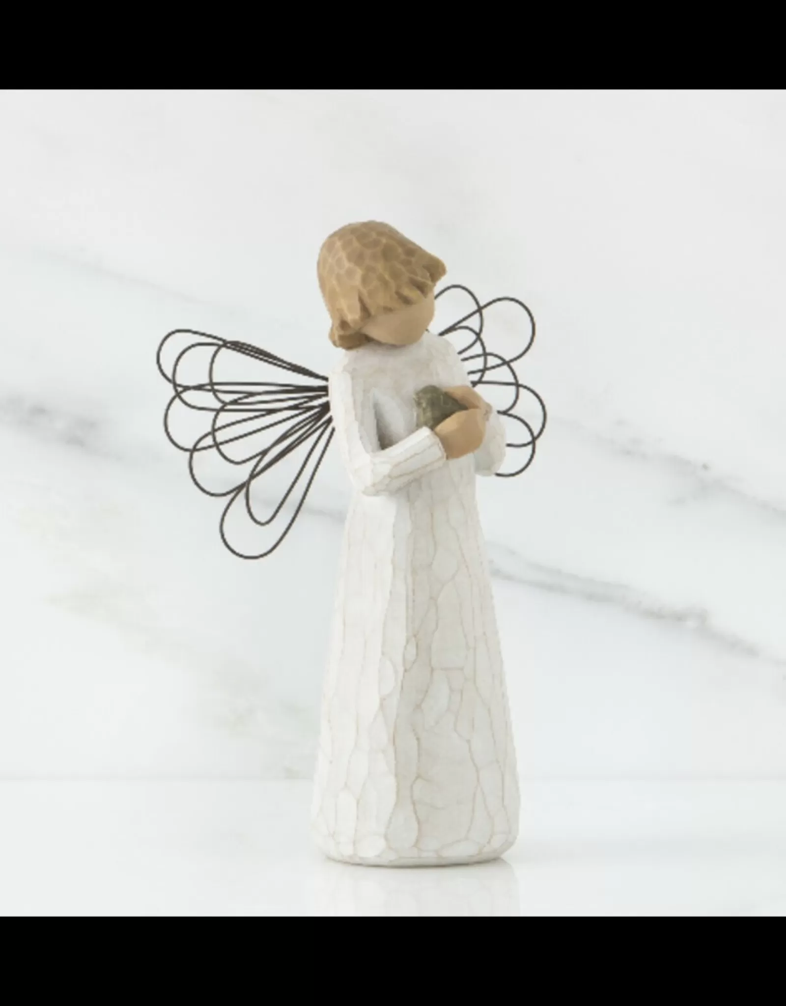 Ange Bienveillant Willow Tree - Figurine Apaisante en Résine Artistique