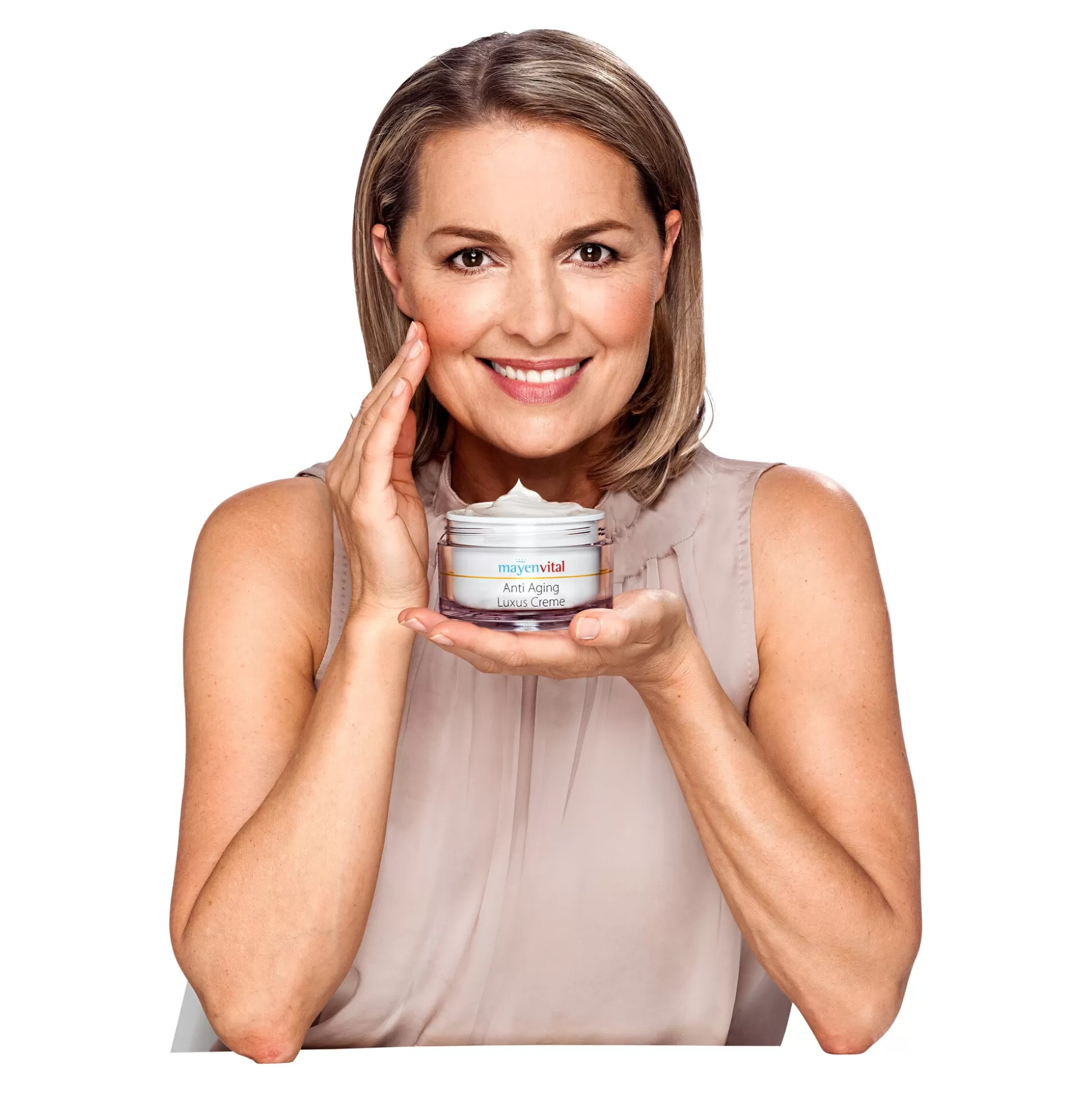 Crème de Soin Régénérante Anti-Âge « Actifs Bio-Intensifs » - Formule Luxe mayenvital - 175ml - Texture Nourrissante pour Peau Éclatante