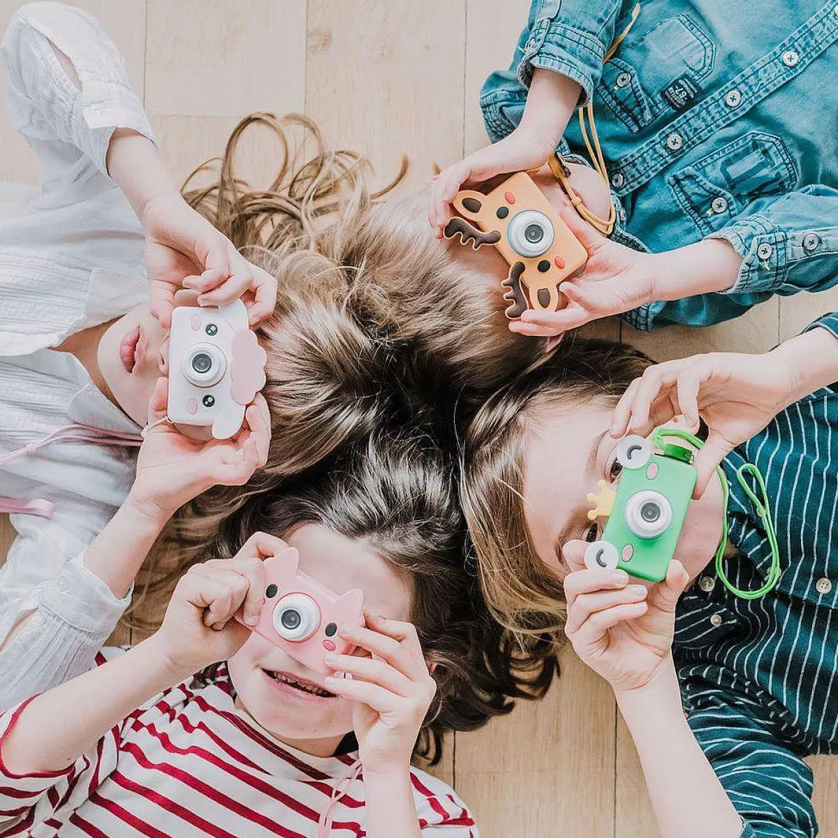 Caméra Ludique pour Enfants - Design Mignon Cochon | Zoofamily | Offre Éphémère !