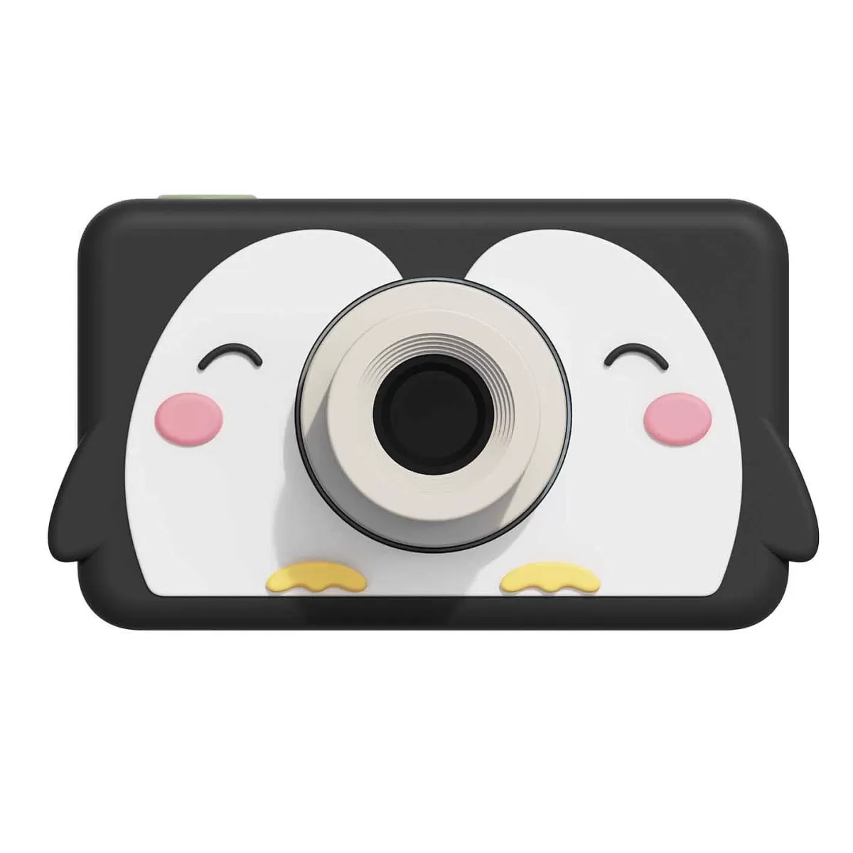 Caméra Éducative Pingouin pour Enfants 3-8 Ans | Zoofamily Marque | Design Amusant + Étui Antichoc | Appareil Photo Robuste avec Prise en Main Facile | Idéal Premières Découvertes Créatives