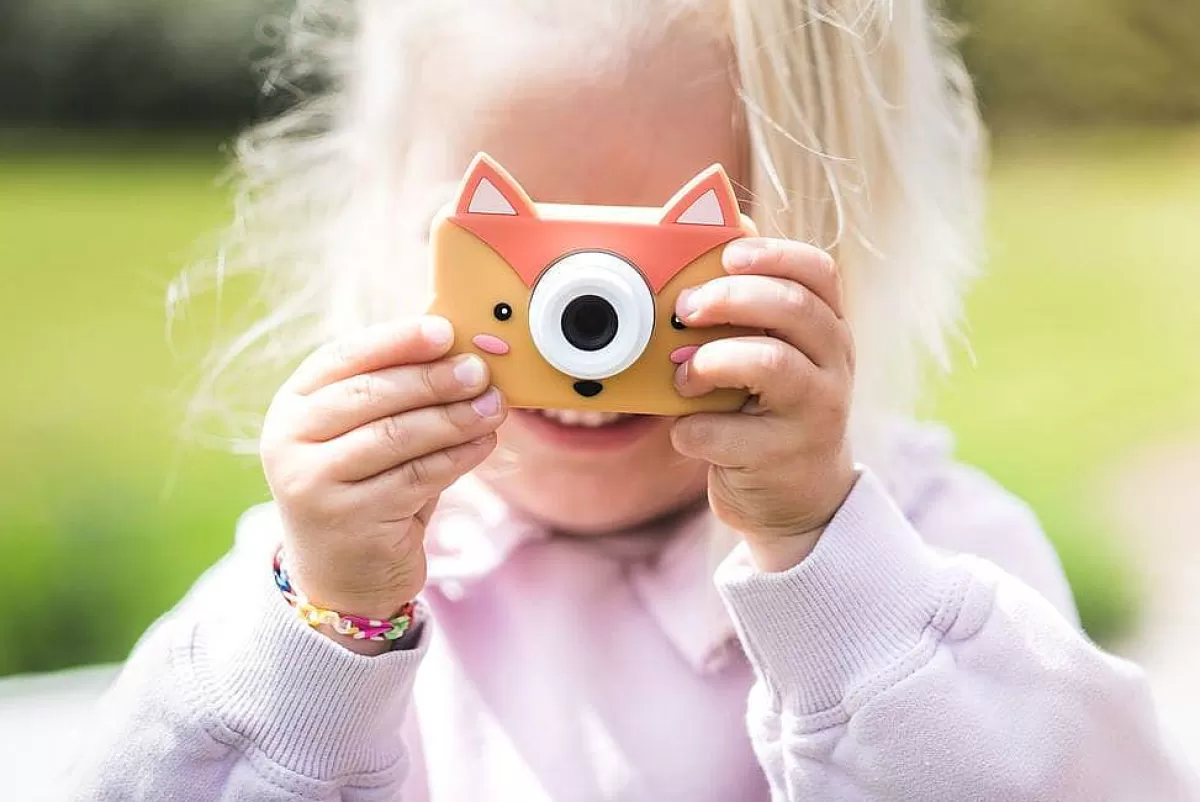 Zoofamily - Appareil Photo Compact pour Enfants - Design Mignon Renard en Promotion Exclusive

（：，