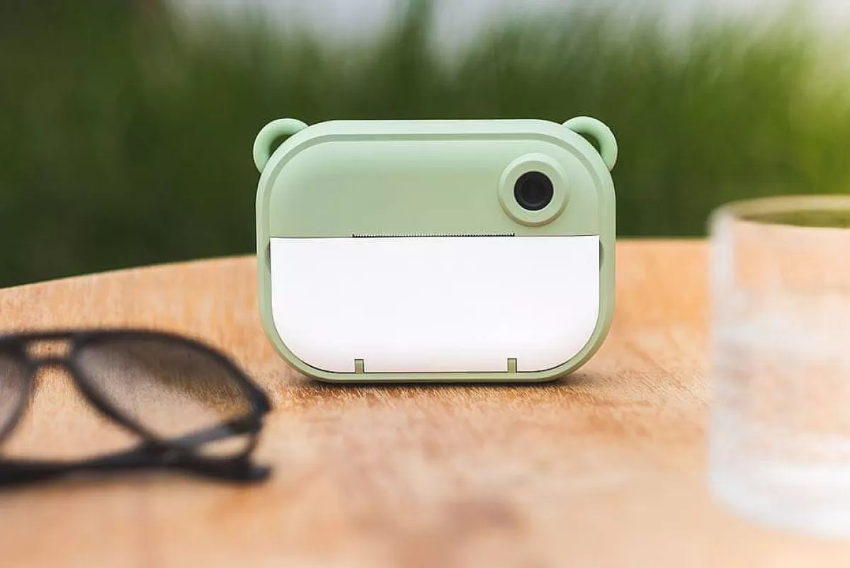 Appareil Photo Instantané Zoofamily pour Enfants - Vert Vif en Promotion Limitée