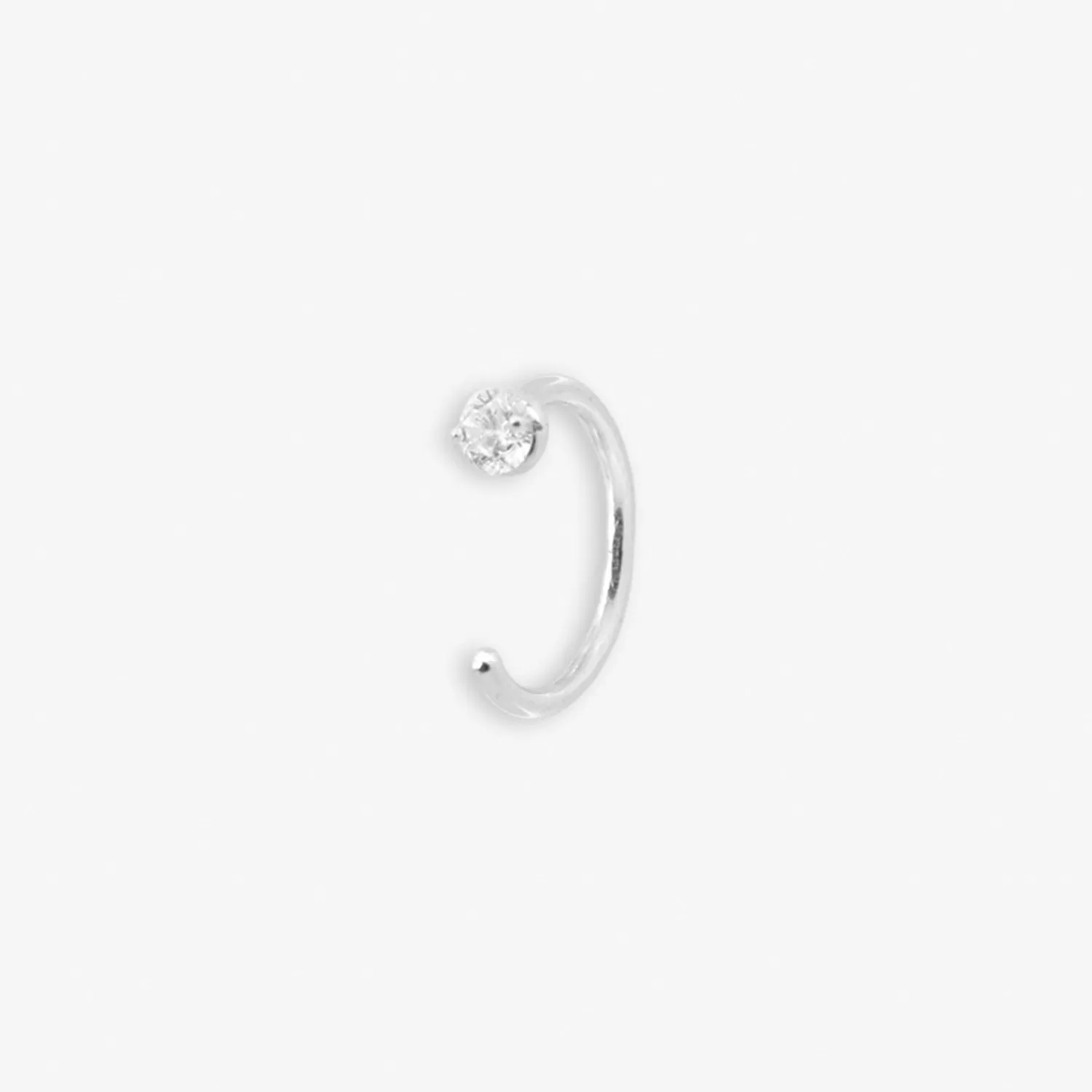 Boucle d'oreille Alkemistry Aria - Création unique en or 18 carats sertie de diamants | Modèle cercle lumineux | Promotion exceptionnelle