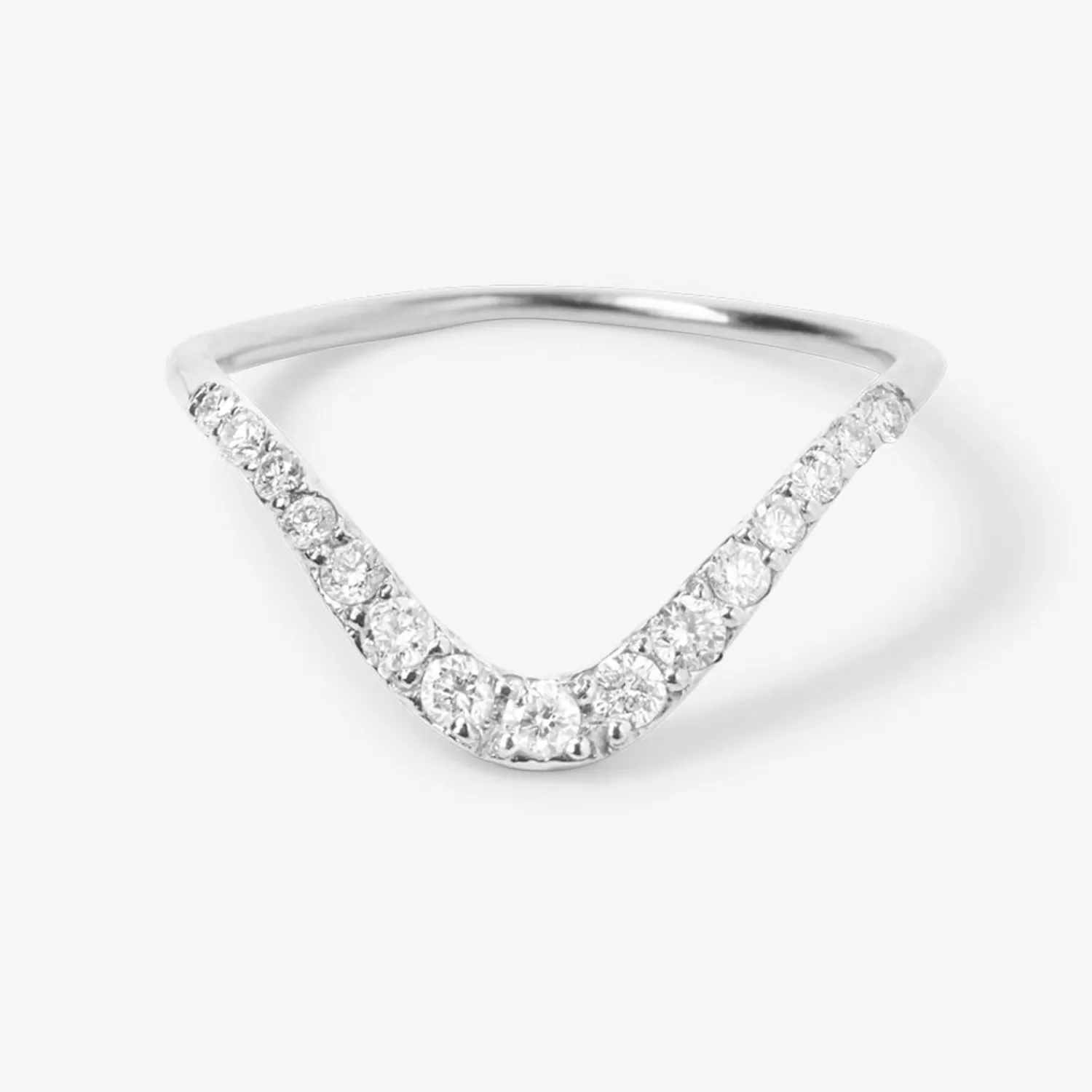 Bague Vague Élégante Alkemistry Aria en Or 18 Carats - Serti de Diamants Étincelants | Promotion Exclusive