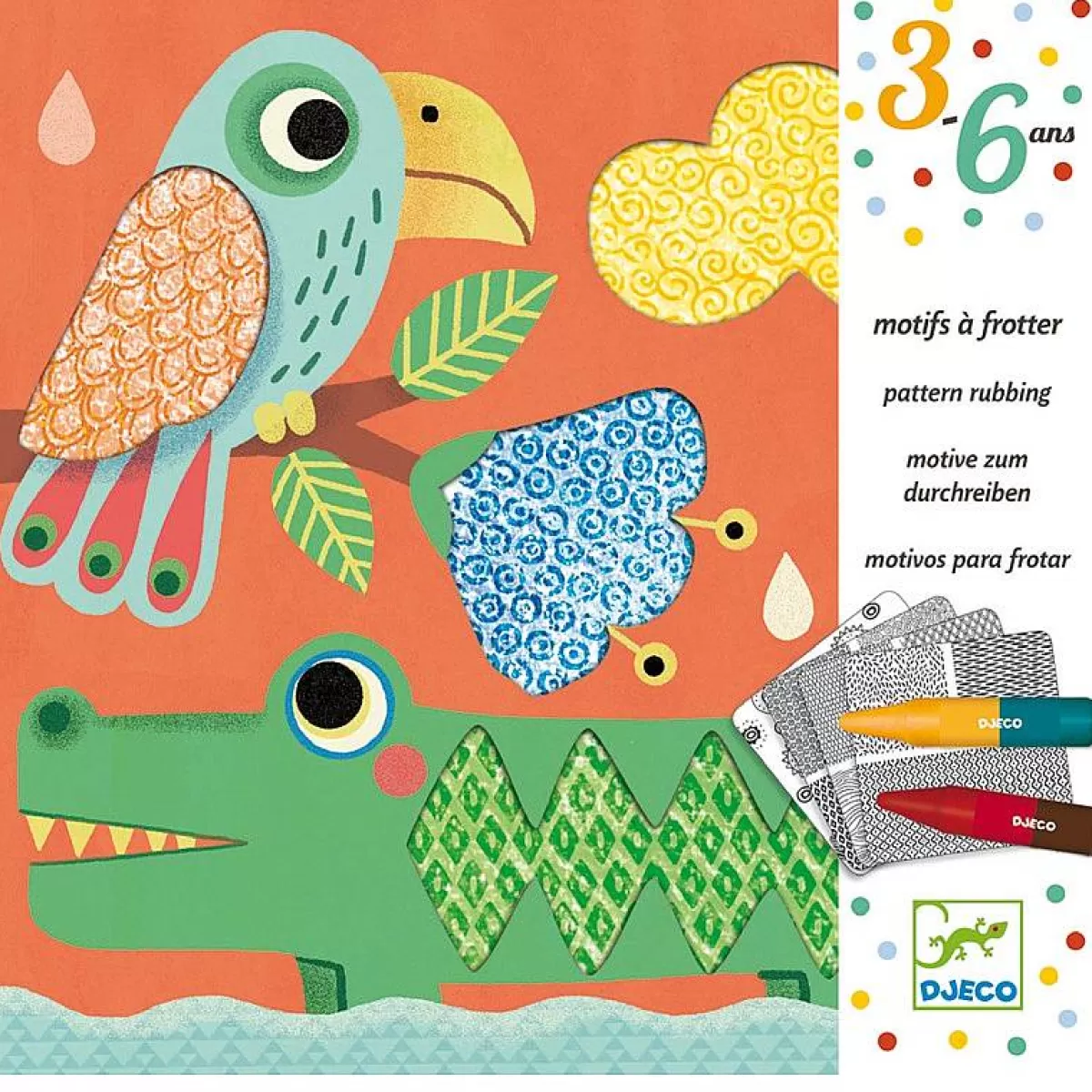 Magalie et Ses Copains - Kit de Création Djeco 3-6 Ans  
Activités Manuelles Enfants + Stickers Promo