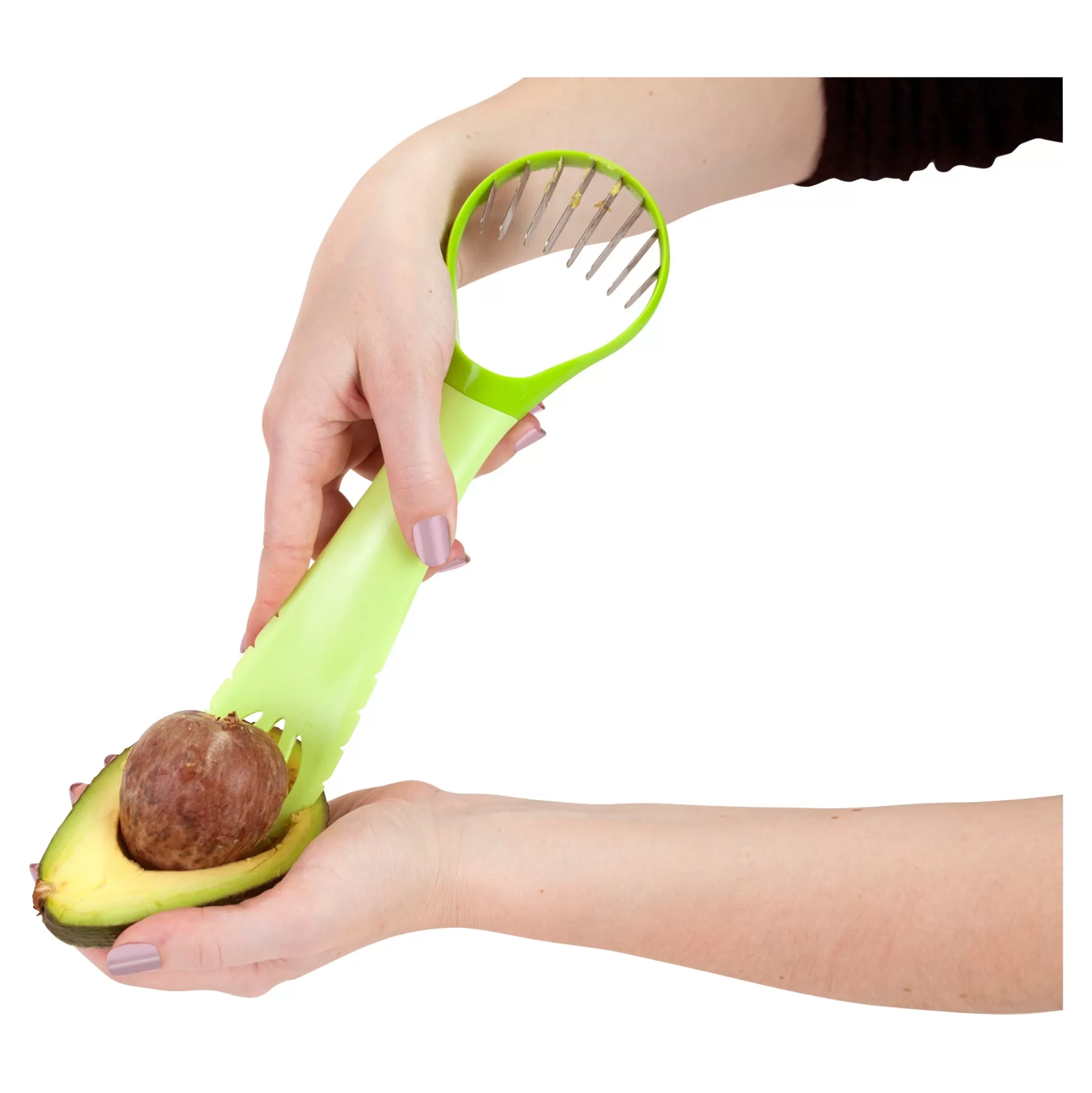 « Docteur Avocado » - Découpeur d'avocats ergonomique Metaltex | Accessoire cuisine malin pour une précision parfaite