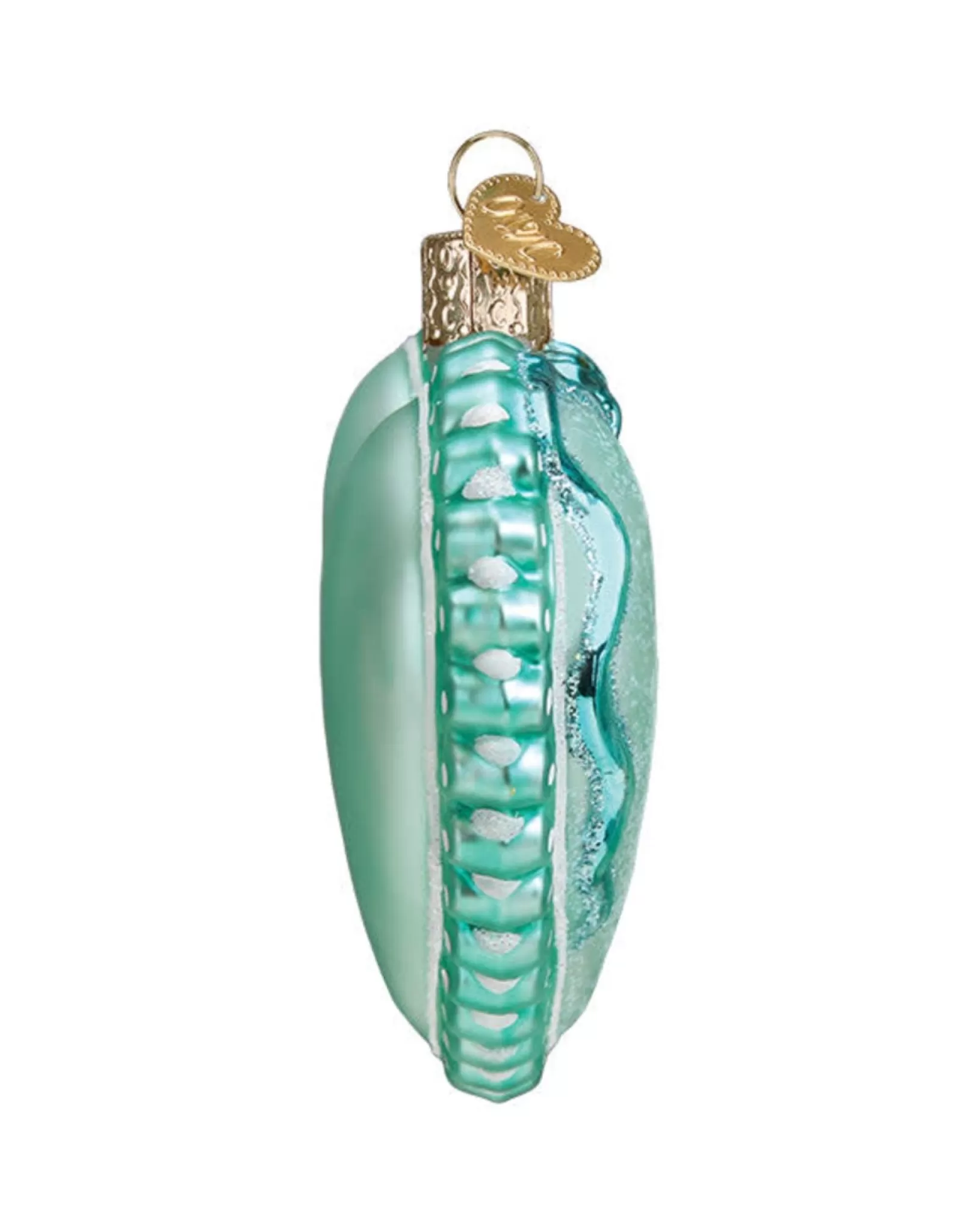 Noël d'Antan | Pendentif Souvenir « Première Empreinte » pour Nouveau-Né - Décoration de Cadeau de Naissance en Céramique Artisanale