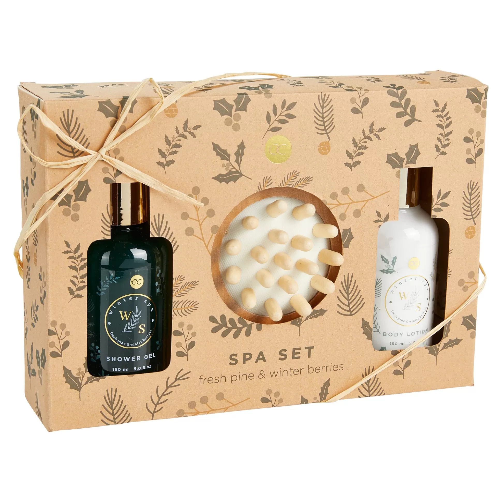 « Coffret Spa Hivernal ZEEP : Set de Bain Doux Velours en 3 Pièces »