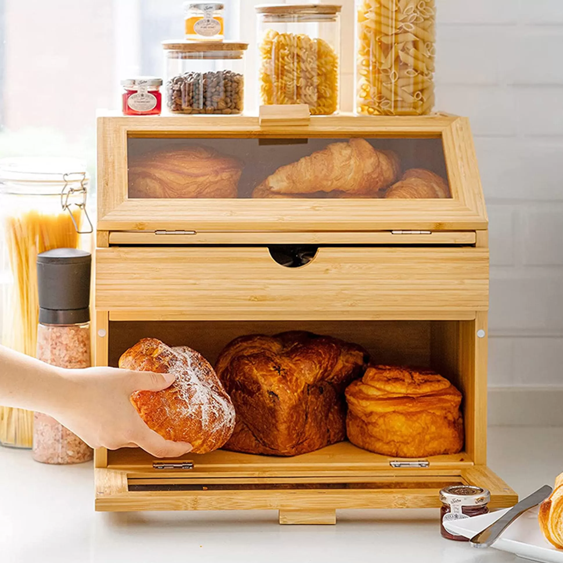 « Boîtes et Sacs à Pain Genialo : La vitrine du boulanger en édition exclusive »