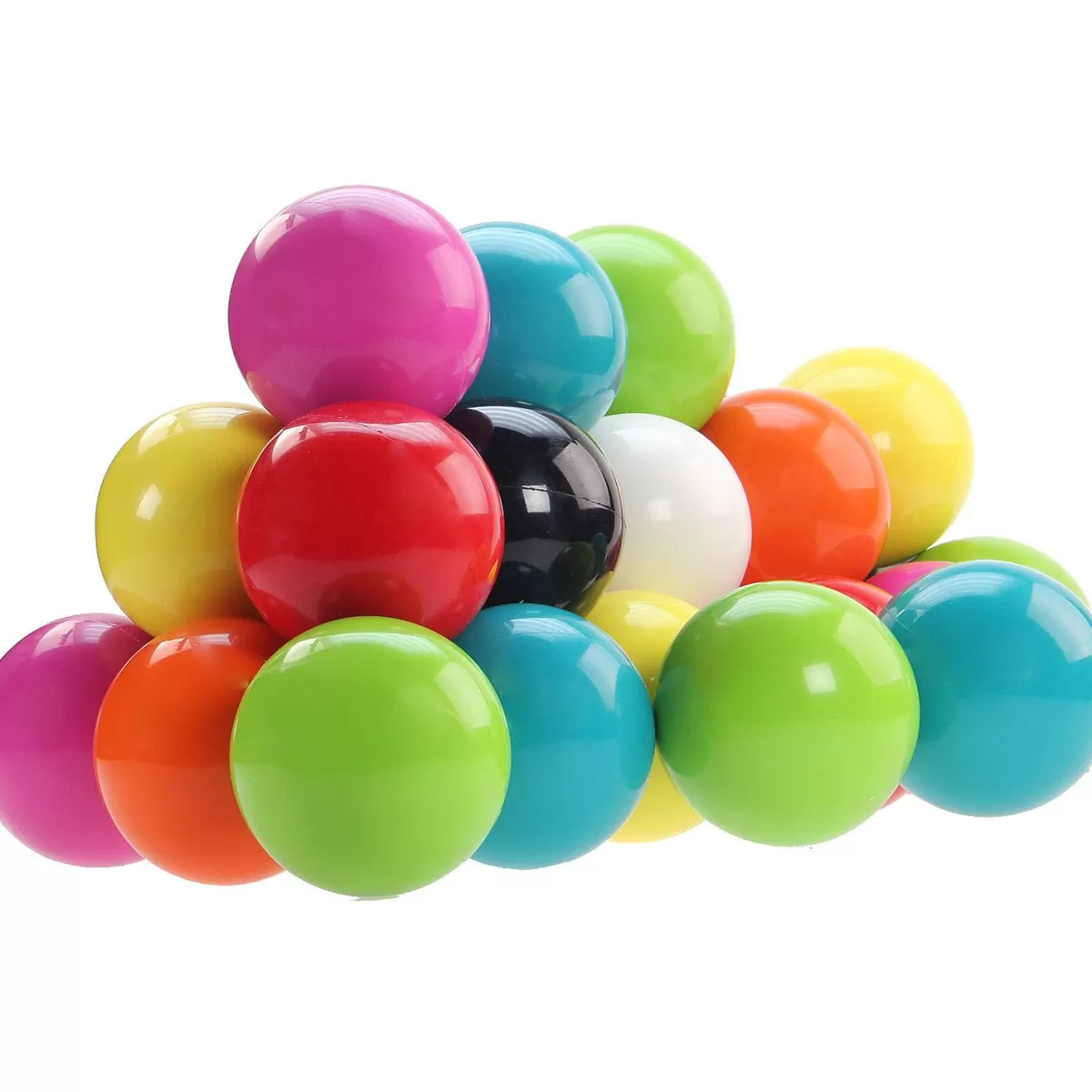 Eozoe Balle de Scène Professionnelle 100 mm - Noir Intense (Nouveauté 2024)