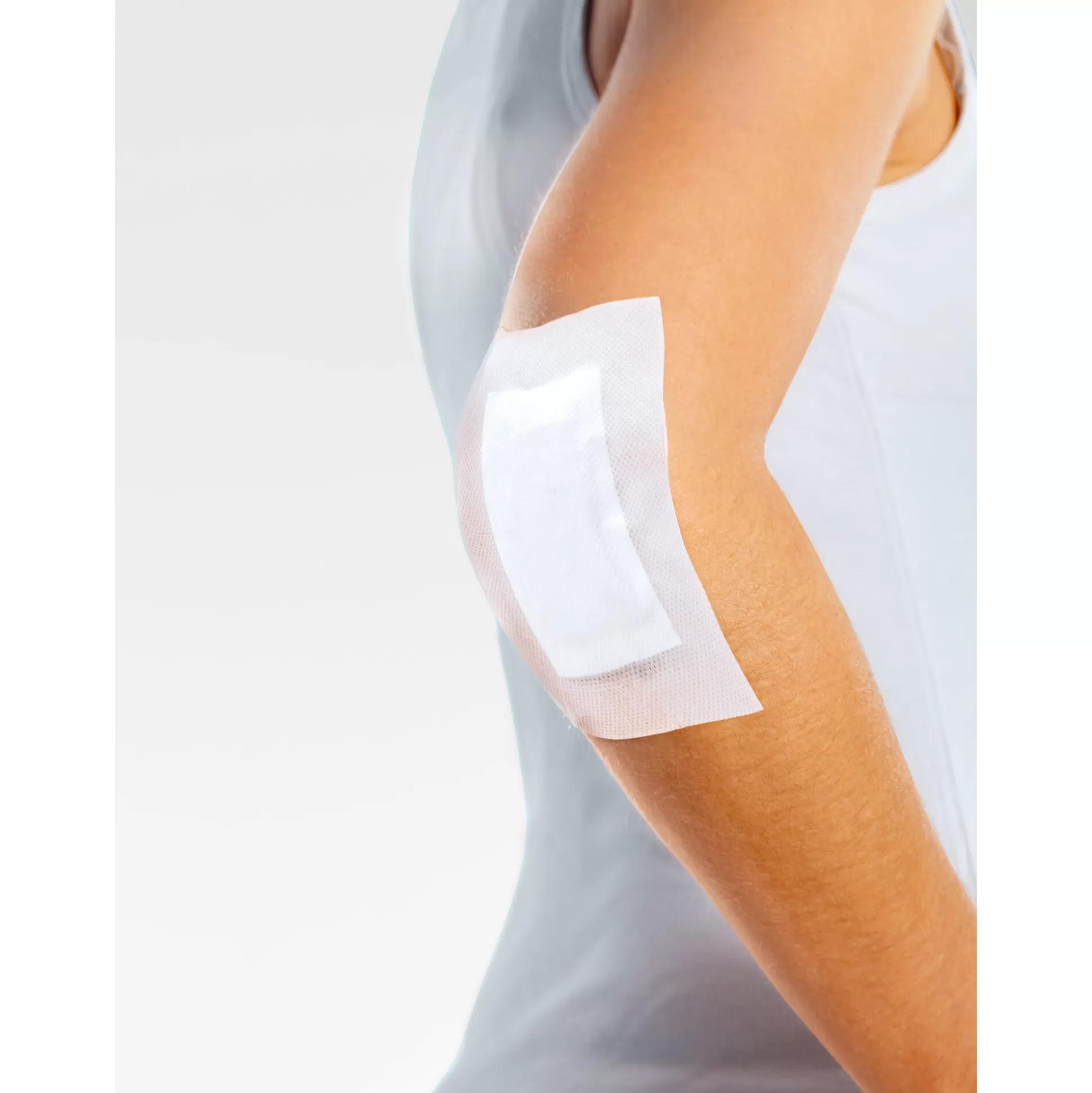 Pansements en Bambou Wellys - Lot de 10 pour Soins à Domicile | Compresses Confortables en Fibre Végétale