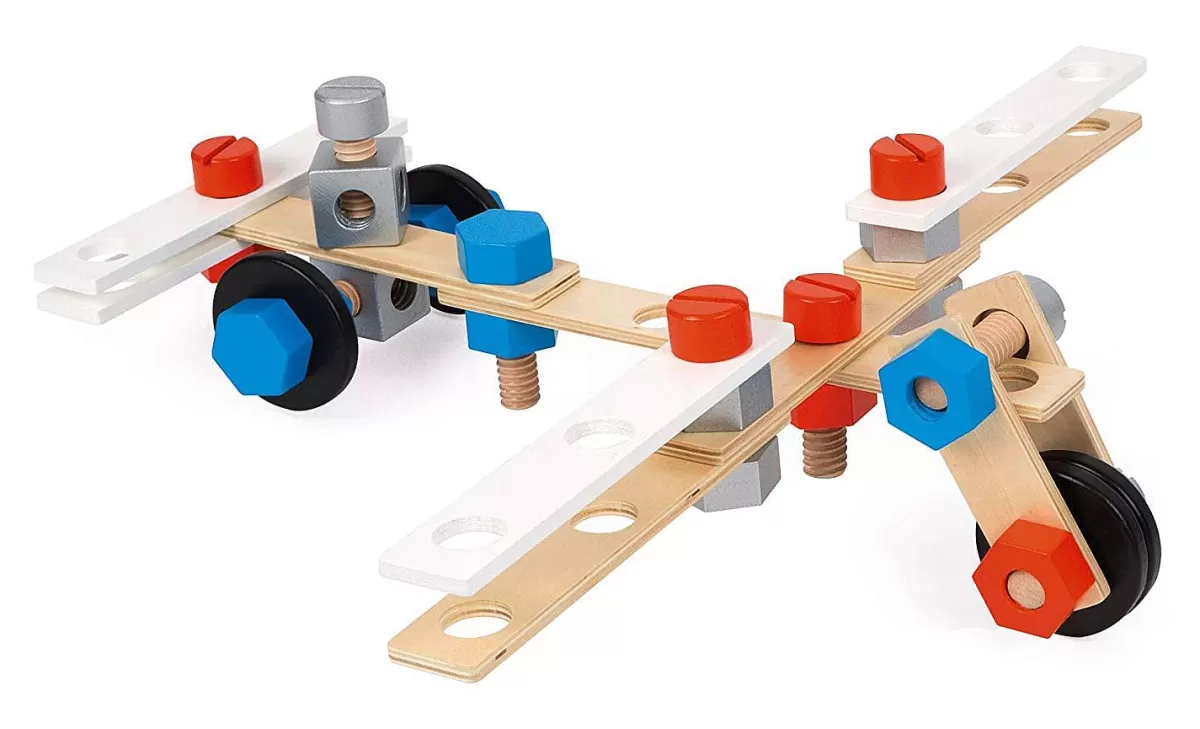 Janod Coffret de Construction Créative - 50 Pièces pour Enfants | Jeu Éducatif et Ludique 

(Note: Subtly varied structure with natural French phrasing, integrated localized terms like 