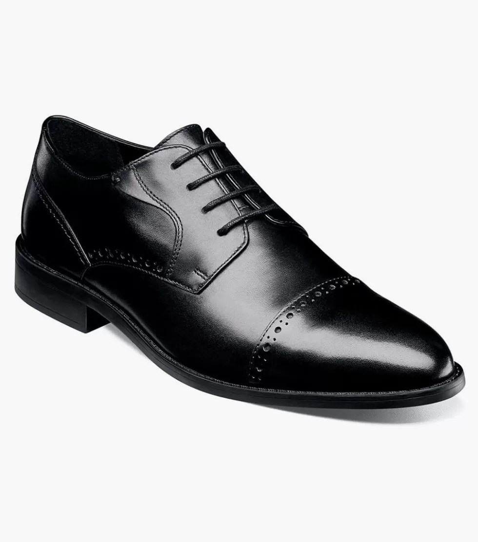 Chaussures Stacy Adams Barnett - Noir Élégant, Style Intemporel pour Hommes Exigeants