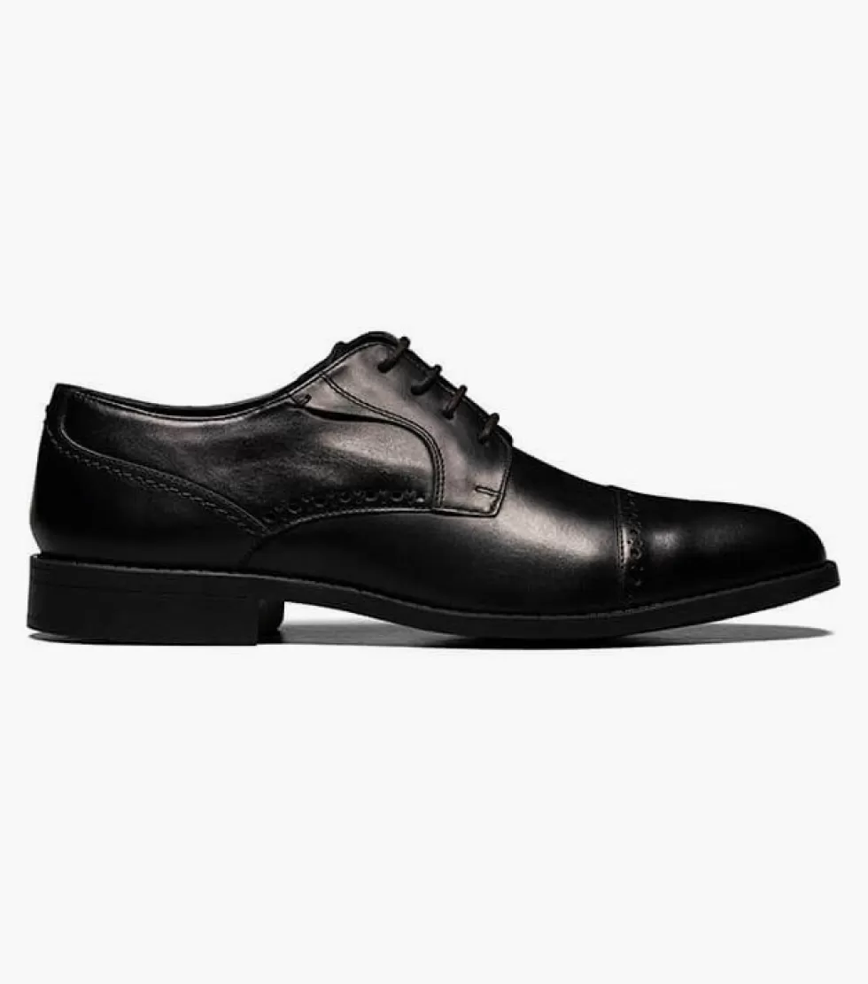 Chaussures Stacy Adams Barnett - Noir Élégant, Style Intemporel pour Hommes Exigeants