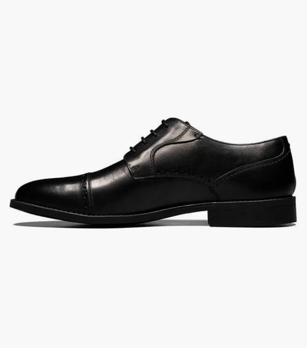 Chaussures Stacy Adams Barnett - Noir Élégant, Style Intemporel pour Hommes Exigeants