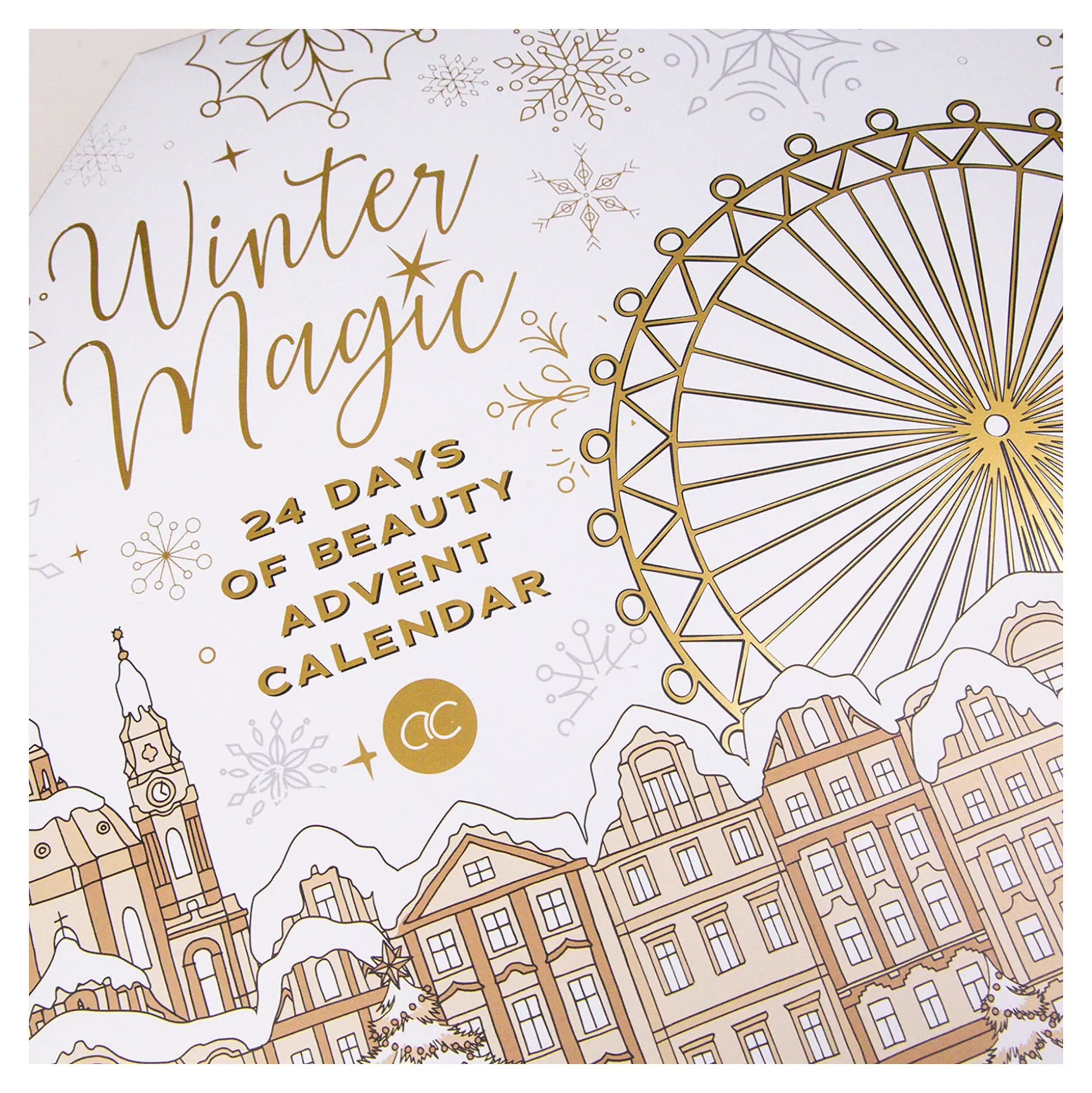 Calendrier de l'Avent Beauté Étoilé - Collection Magique pour un Hiver Enchanté