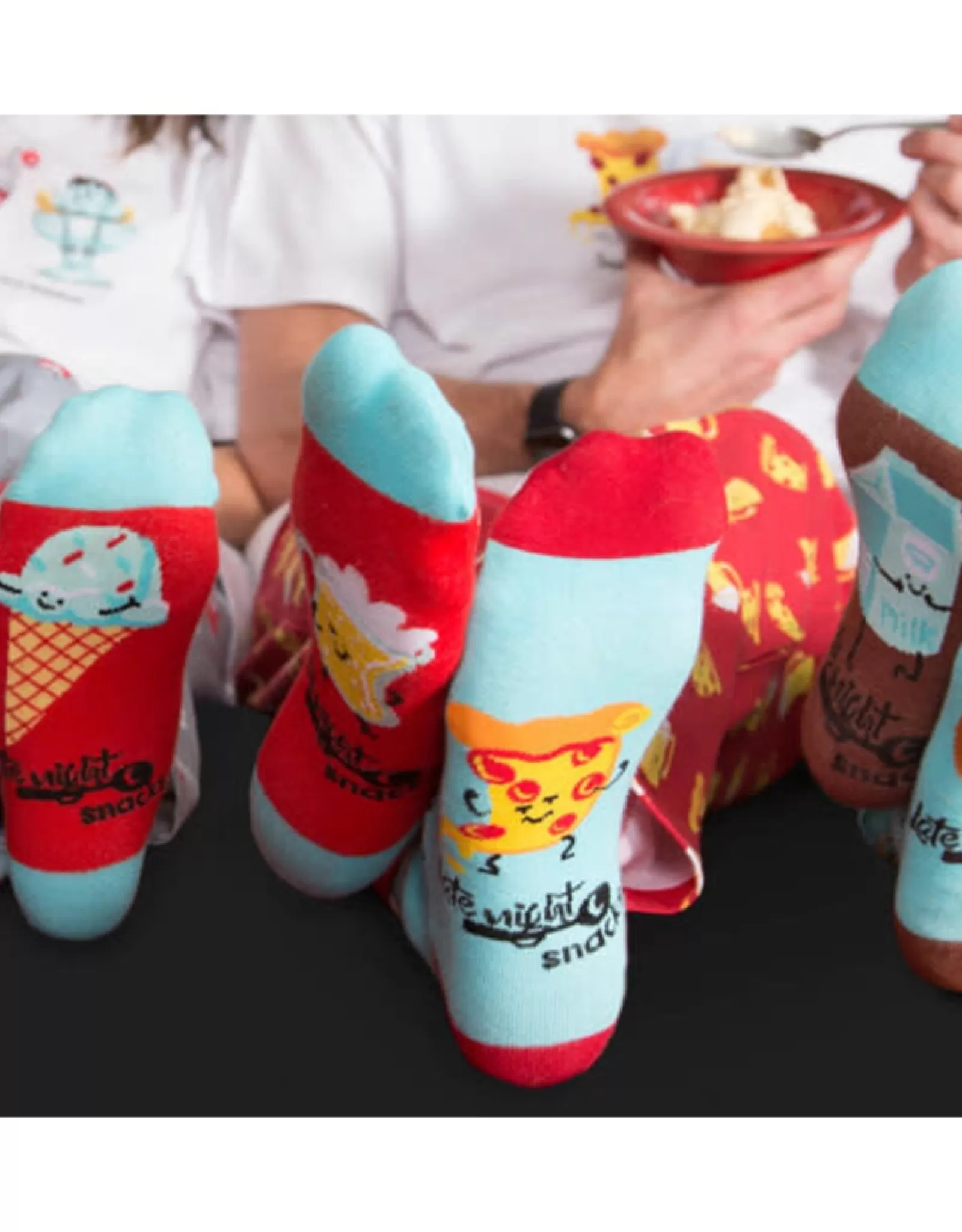 Chaussettes Confortables Bière & Pizza | Design Original pour les Amateurs de Grignotage - Collection PGC Édition Spéciale
