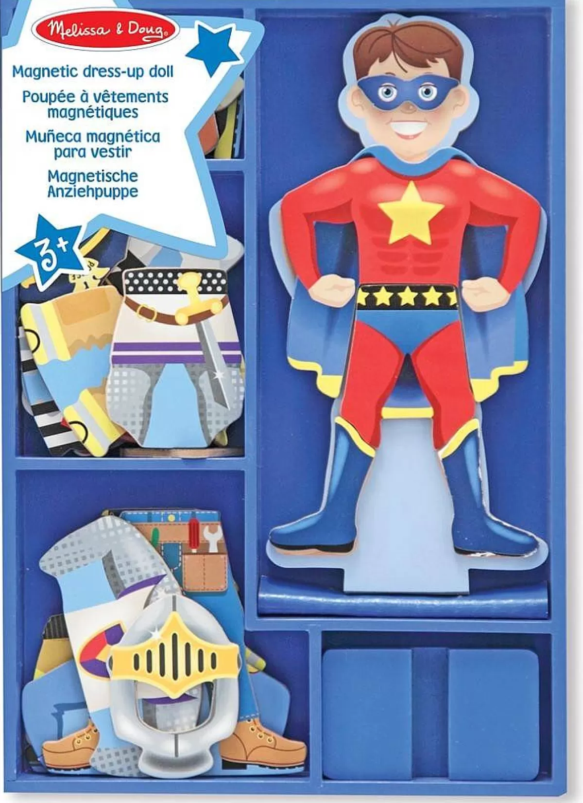 Déguisements Magnétiques de Billy Melissa & Doug - Jeu Éducatif Créatif pour Enfants (Prix Doux)

，(