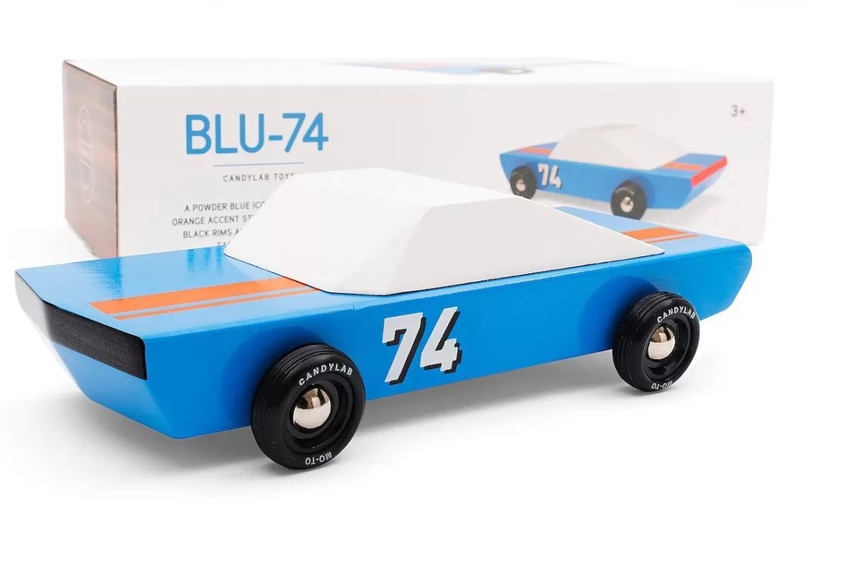 Candylab Blu74 - Modèle Vintage de Voiture de Course - Édition Limitée Boutique