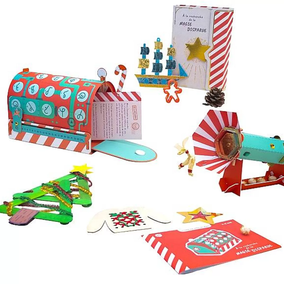 Calendrier Courrier Magique de l'Avent Pandacraft - Kit Créatif Éducatif pour Enfants 

Émerveillement Quotidien : Boîte aux Lettres Interactive avec Surprises Ludiques (Édition Limitée Hiver 2024)