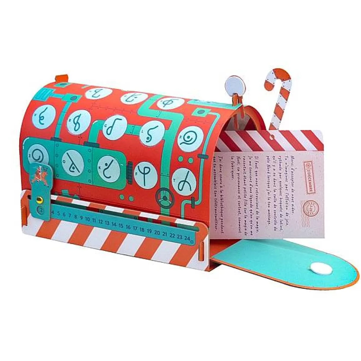 Calendrier Courrier Magique de l'Avent Pandacraft - Kit Créatif Éducatif pour Enfants 

Émerveillement Quotidien : Boîte aux Lettres Interactive avec Surprises Ludiques (Édition Limitée Hiver 2024)