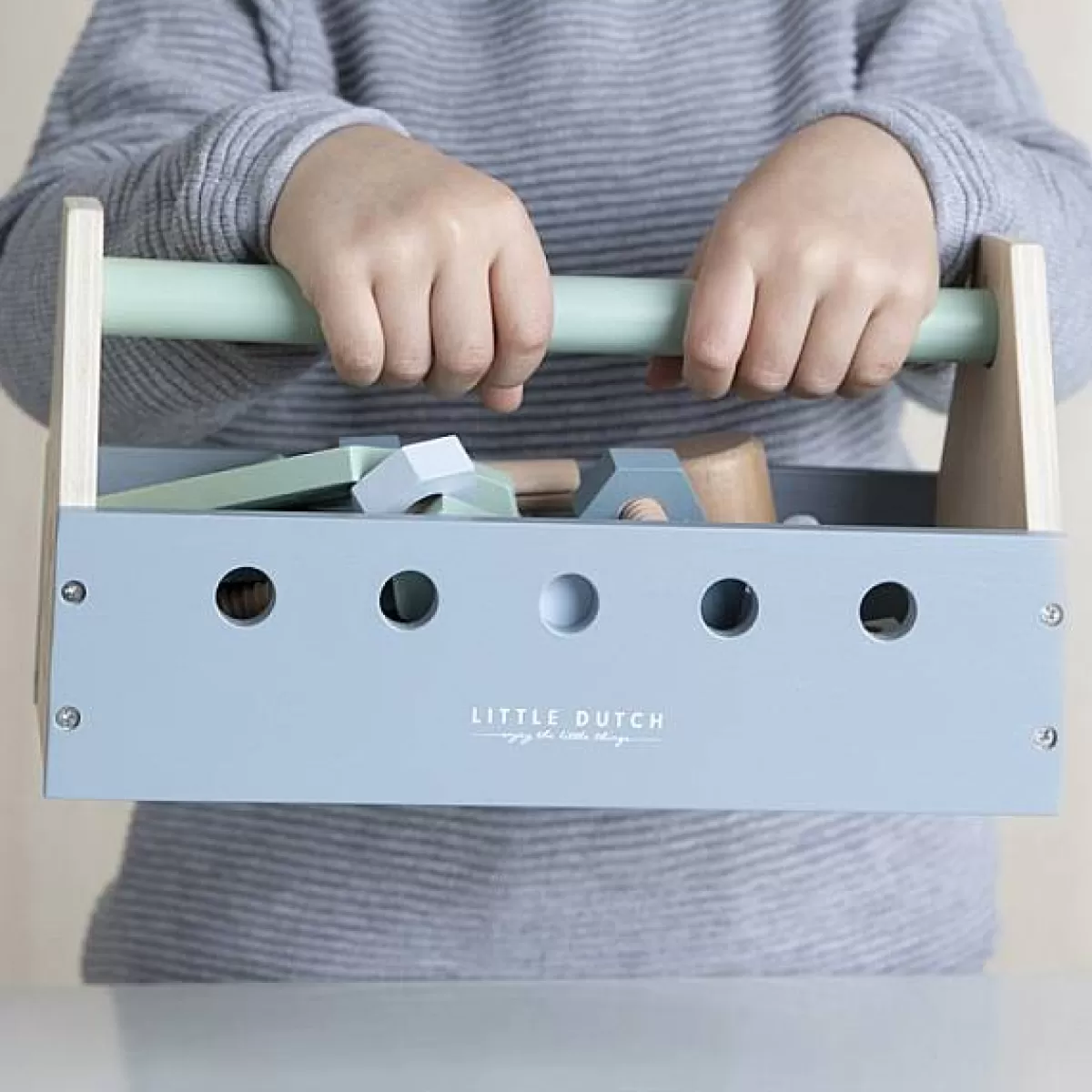 Jeu Éducatif Petit Hollandais - Boîte à Outils 20 Pièces pour Enfants