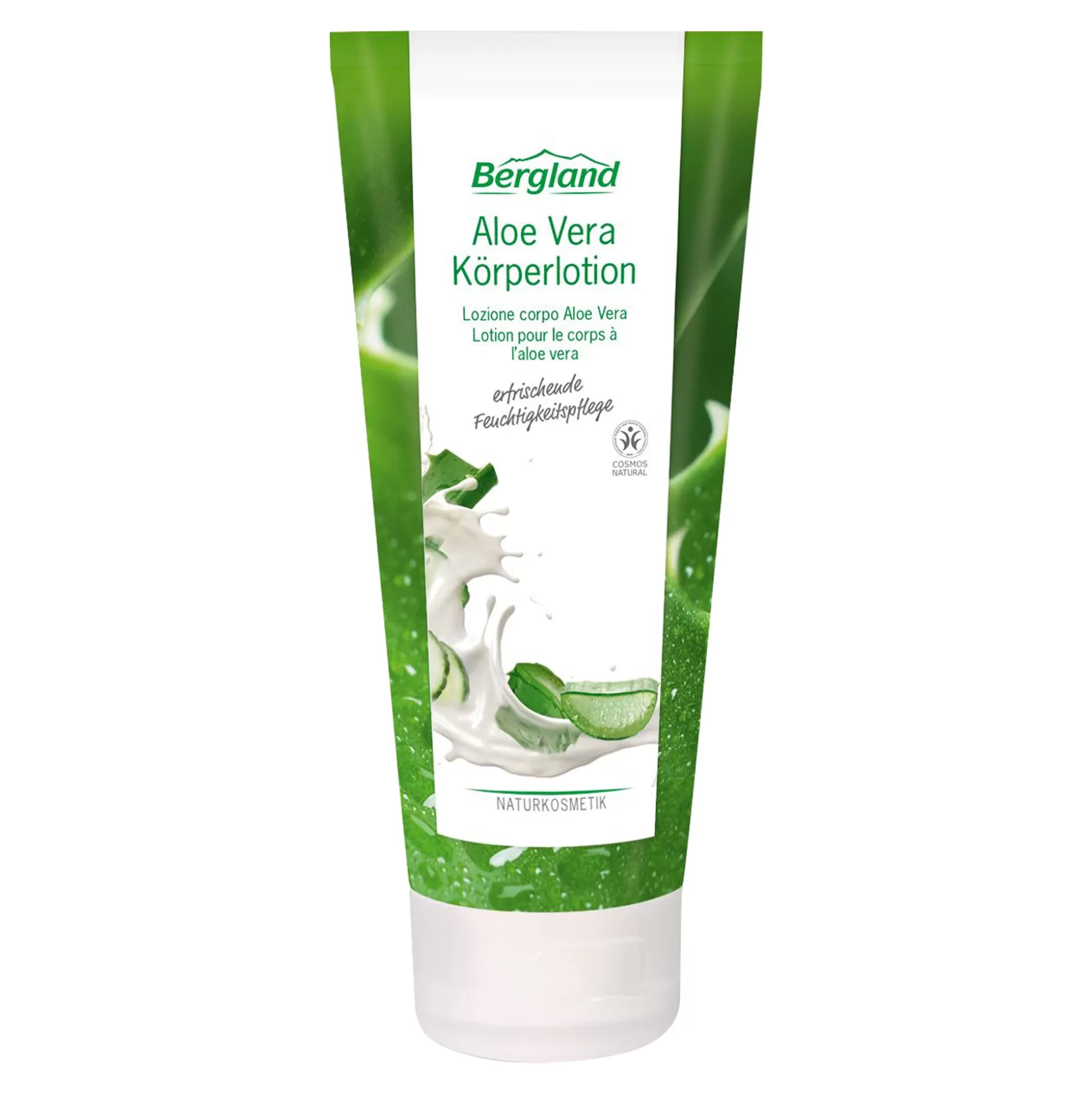 Bergland - Lotion Corporel Anti-Âge à l'Aloe Vera - Soin Hydratant et Raffermissant - 200ml