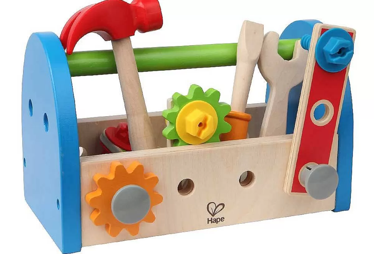 HAPE Coffret d'Éveil - Premier Atelier d'Outils Éducatif pour Enfants | Boutique de Jouets Créatifs et Outils de Découverte