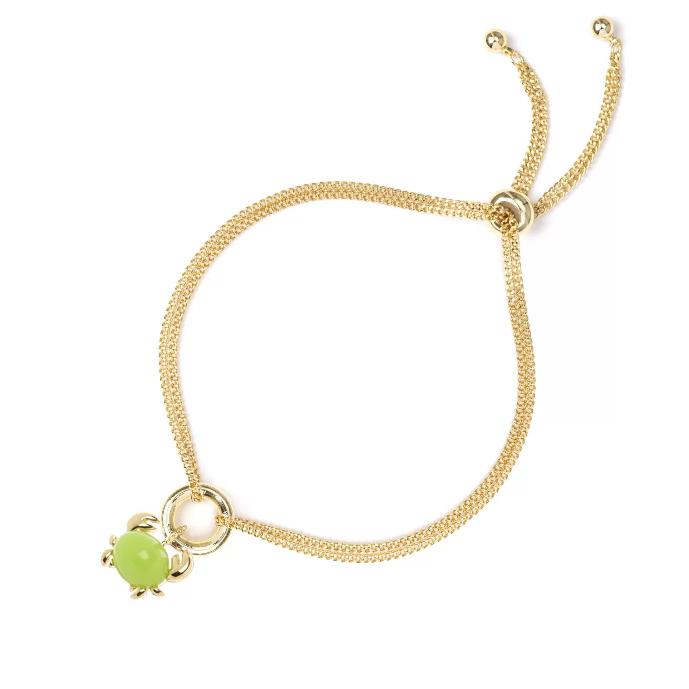 Élégant Bracelet Réglable Sodini avec Charmes Crabes - Collection Édition Spéciale Barbados