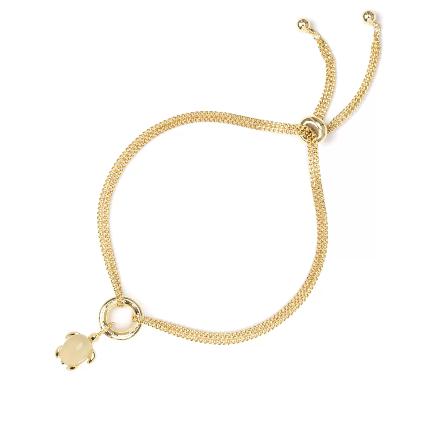 Bracelet Ajustable Sodini avec Détail Écaille de Tortue - Collection Barbados pour Femme