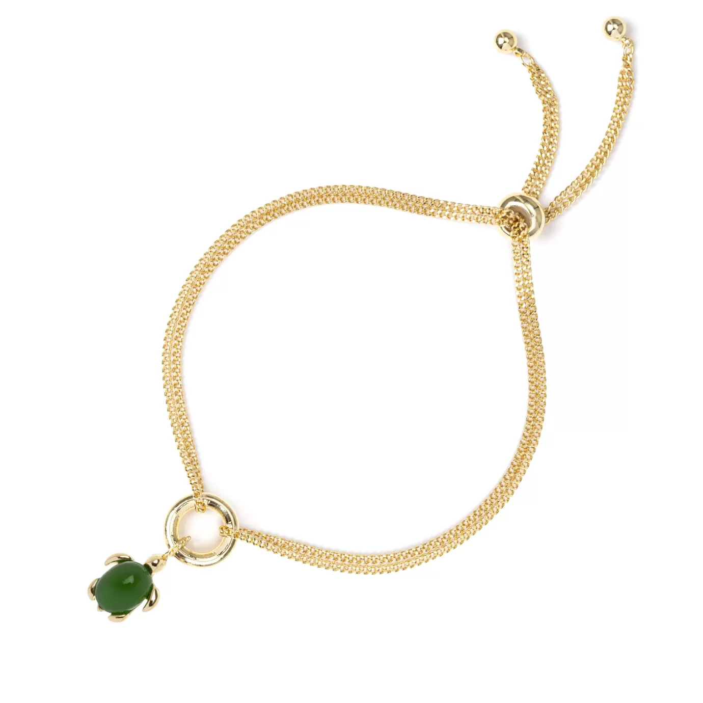 Bracelet Ajustable Sodini avec Détail Écaille de Tortue - Collection Barbados pour Femme