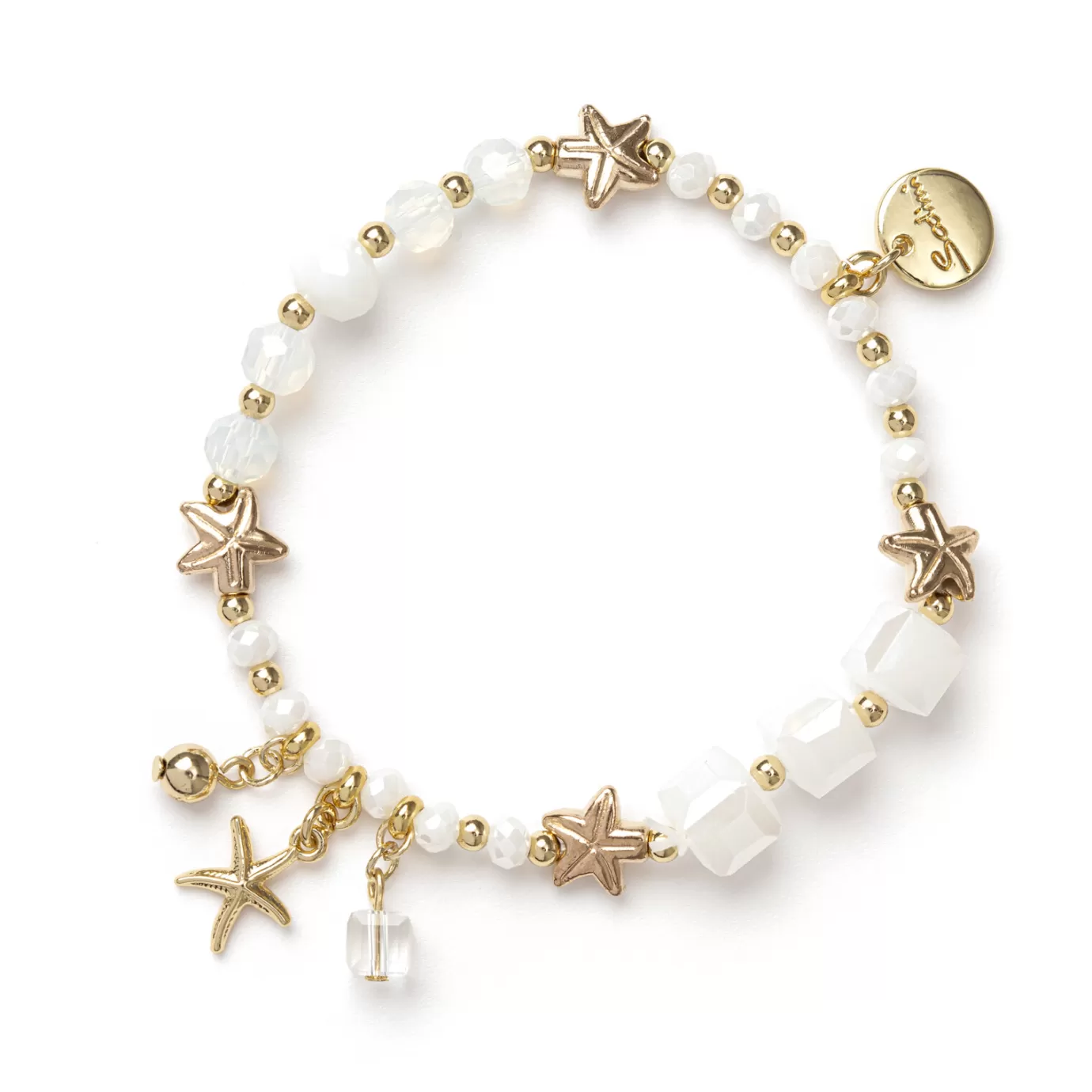 Bracelet Élastique Étoiles de Mer Sodini - Charme Marin & Style Bora Bora