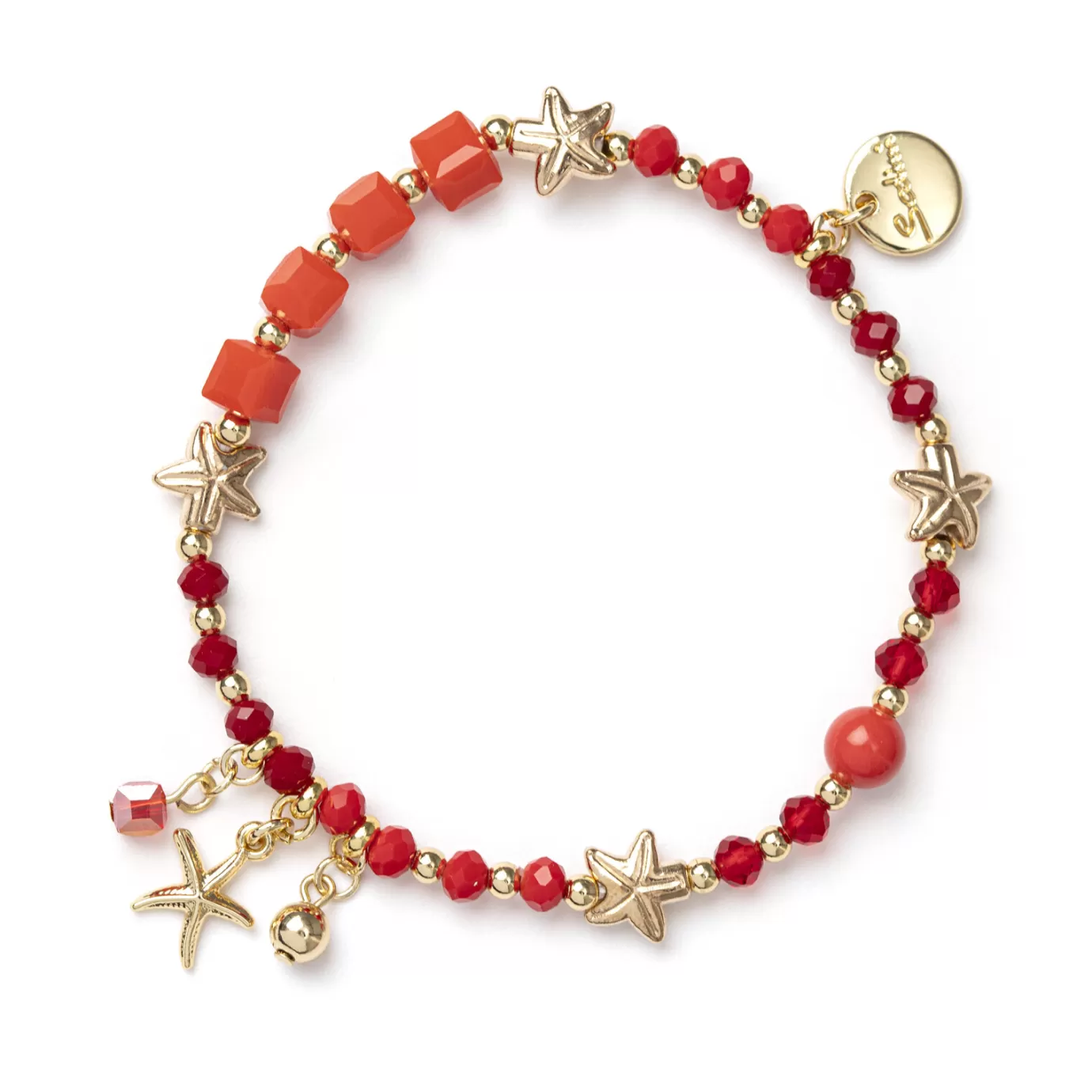 Bracelet Élastique Étoiles de Mer Sodini - Charme Marin & Style Bora Bora