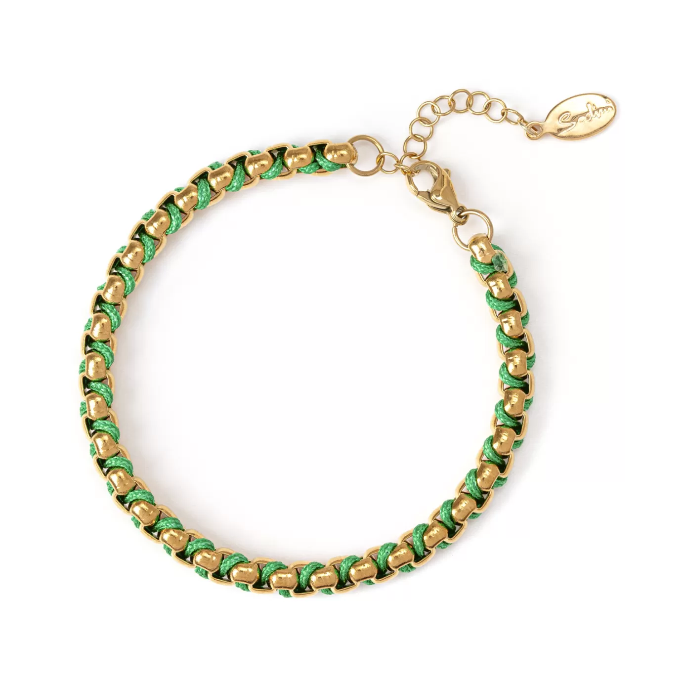 Bracelet ajustable Sodini en alliage doré - Fusion d'élégance intemporelle