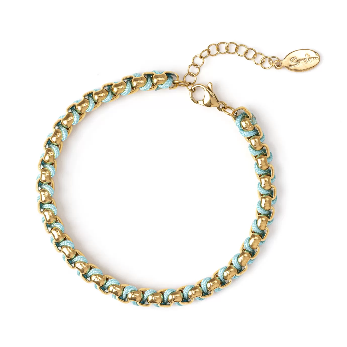 Bracelet ajustable Sodini en alliage doré - Fusion d'élégance intemporelle