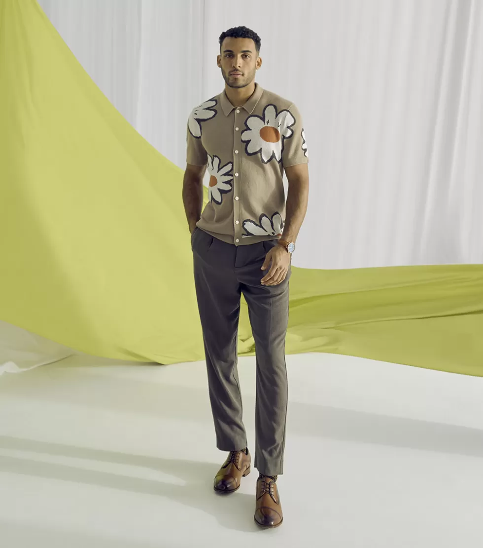 Chaussures Stacy Adams Bryant - Style décontracté en cuir beige à prix attractif