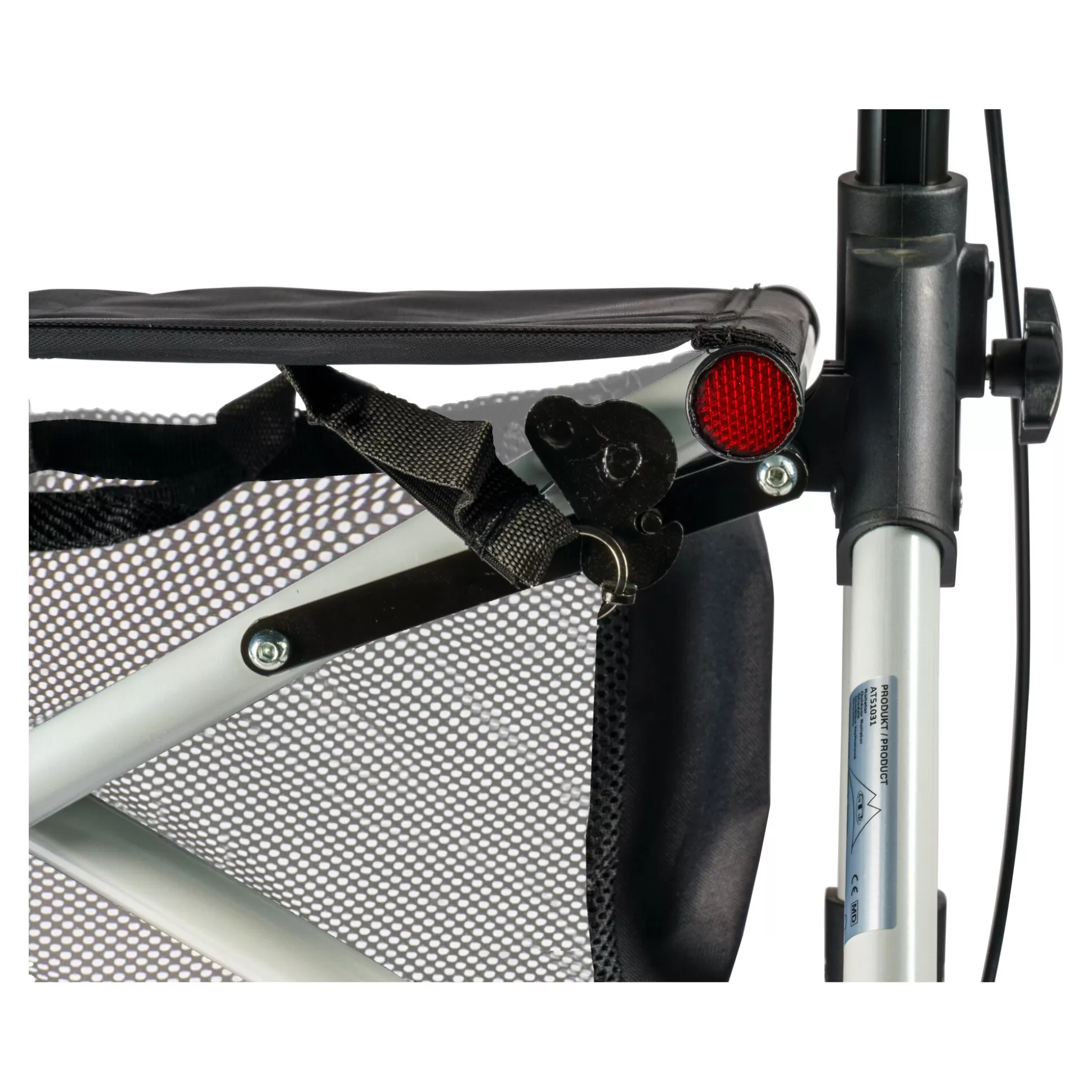 Rollateur Extérieur Antar Confortable - Gris Anthracite Design Léger