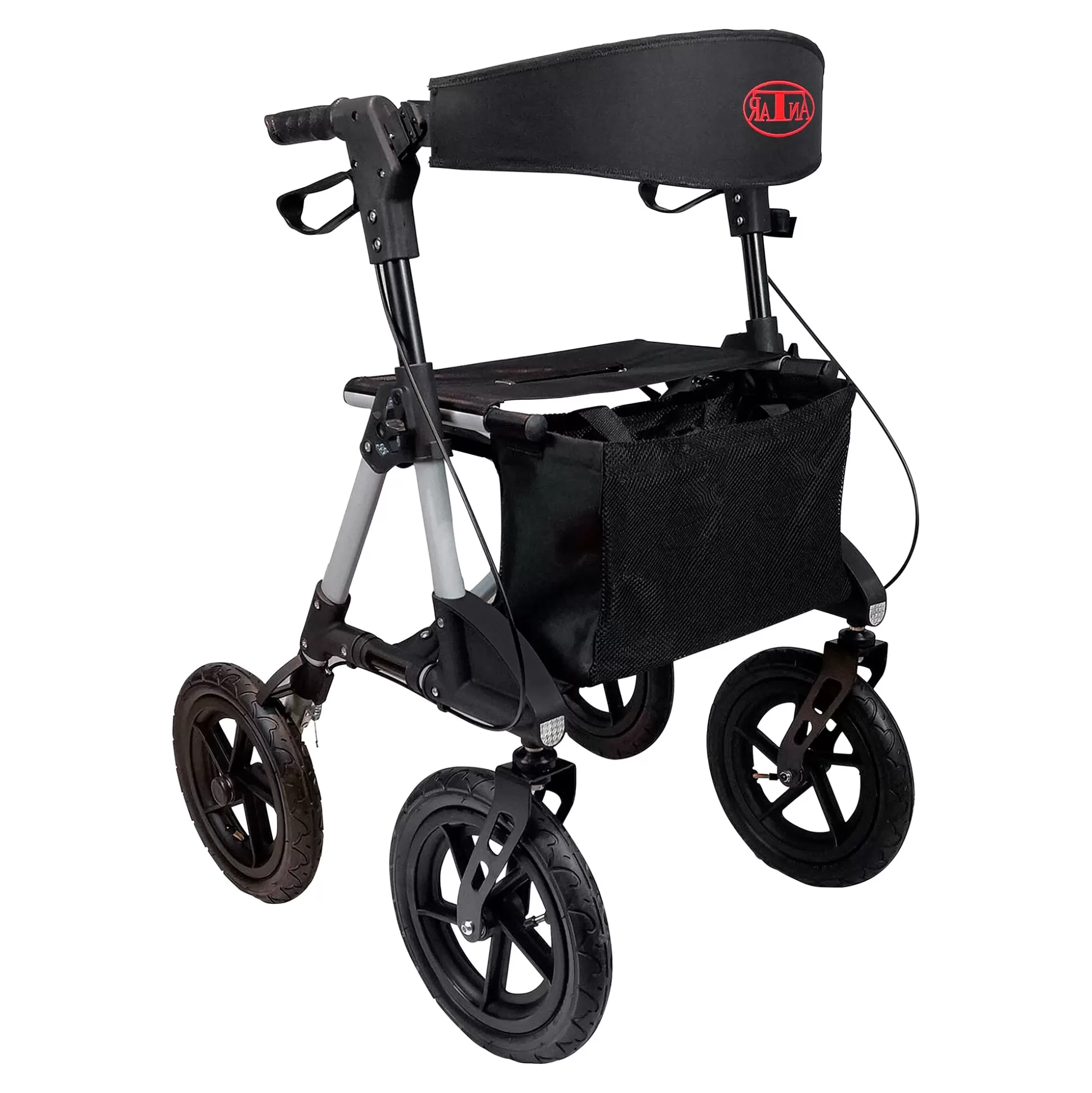 Rollateur Extérieur Antar Confortable - Gris Anthracite Design Léger