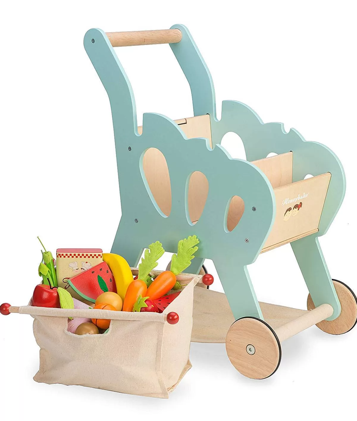 Le Toy Van - Chariot Supermarché Enfant Édition Exclusive | Jouet d'Éveil Coloré pour Jeu d'Imitation