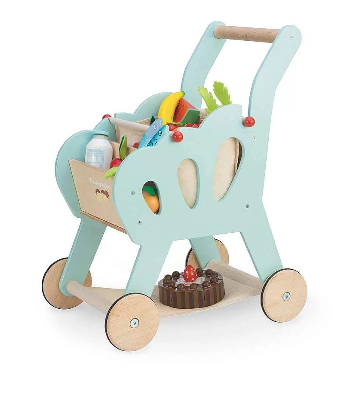 Le Toy Van - Chariot Supermarché Enfant Édition Exclusive | Jouet d'Éveil Coloré pour Jeu d'Imitation
